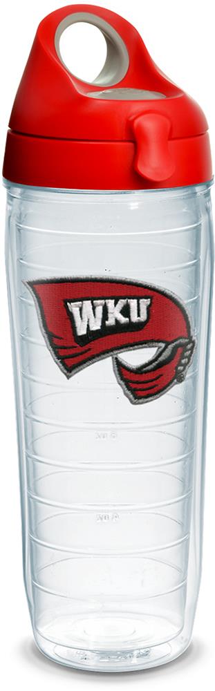 Tervis 1238048 Western Kentucky Hilltoppers NCAA 24-fl oz Plastic Water Bottle