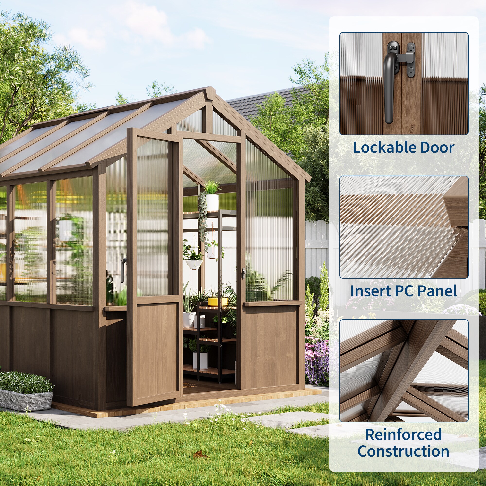 Garvee H3316SVA49PP greenhouses - View #11