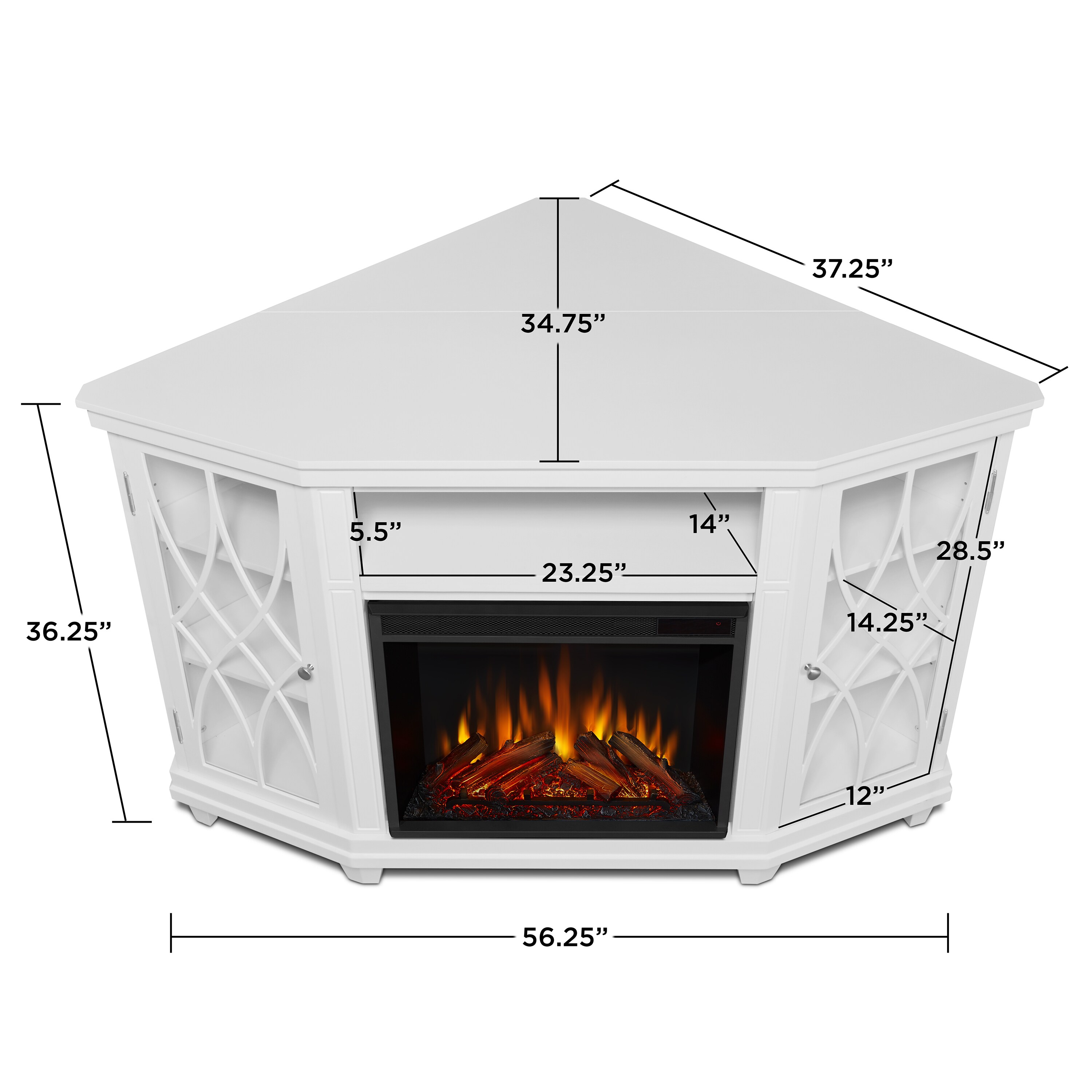 Real Flame 1750E-W Electric-Fireplaces - View #17