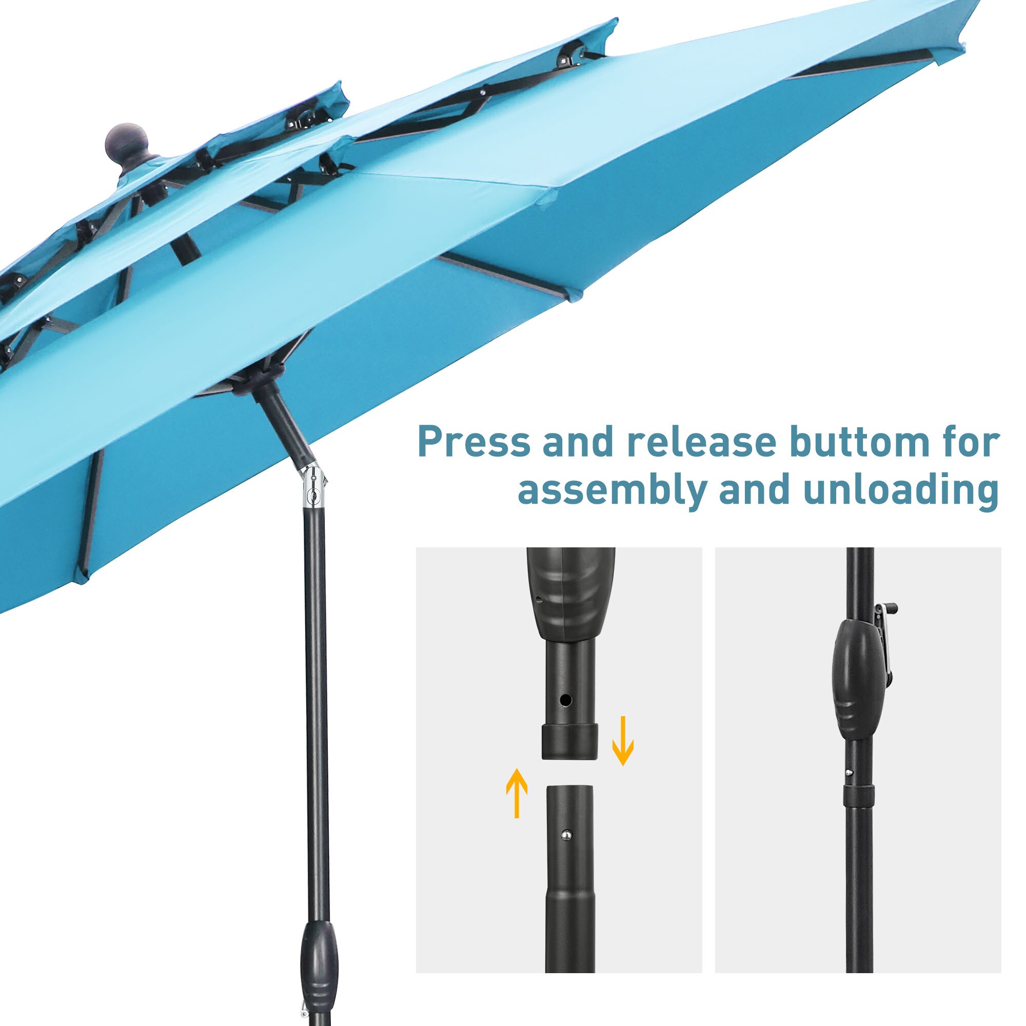 Ainfox R0CSS91XBL Umbrellas-2 - View #4