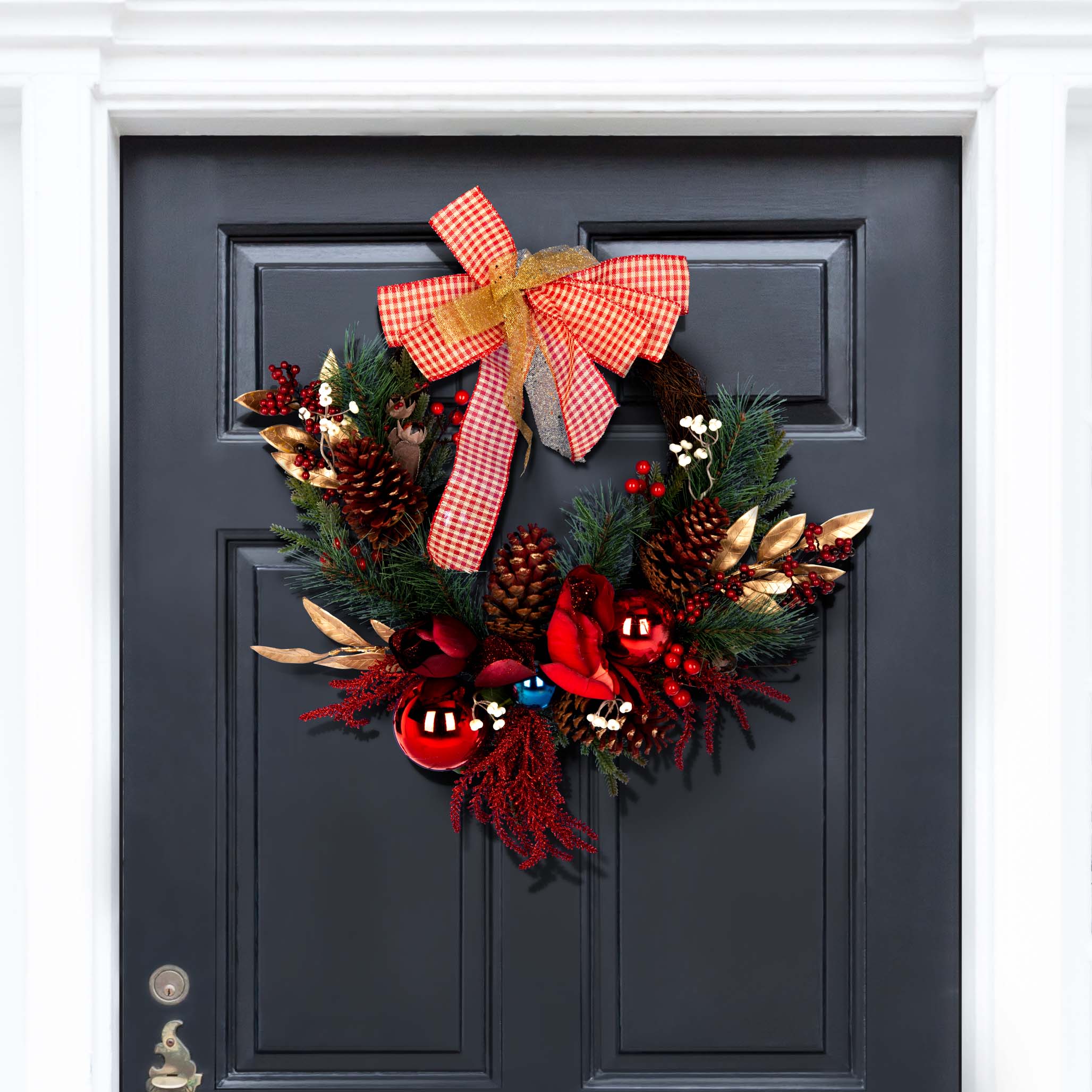Safavieh FXP1089A Artificial-Christmas-Wreaths - View #3