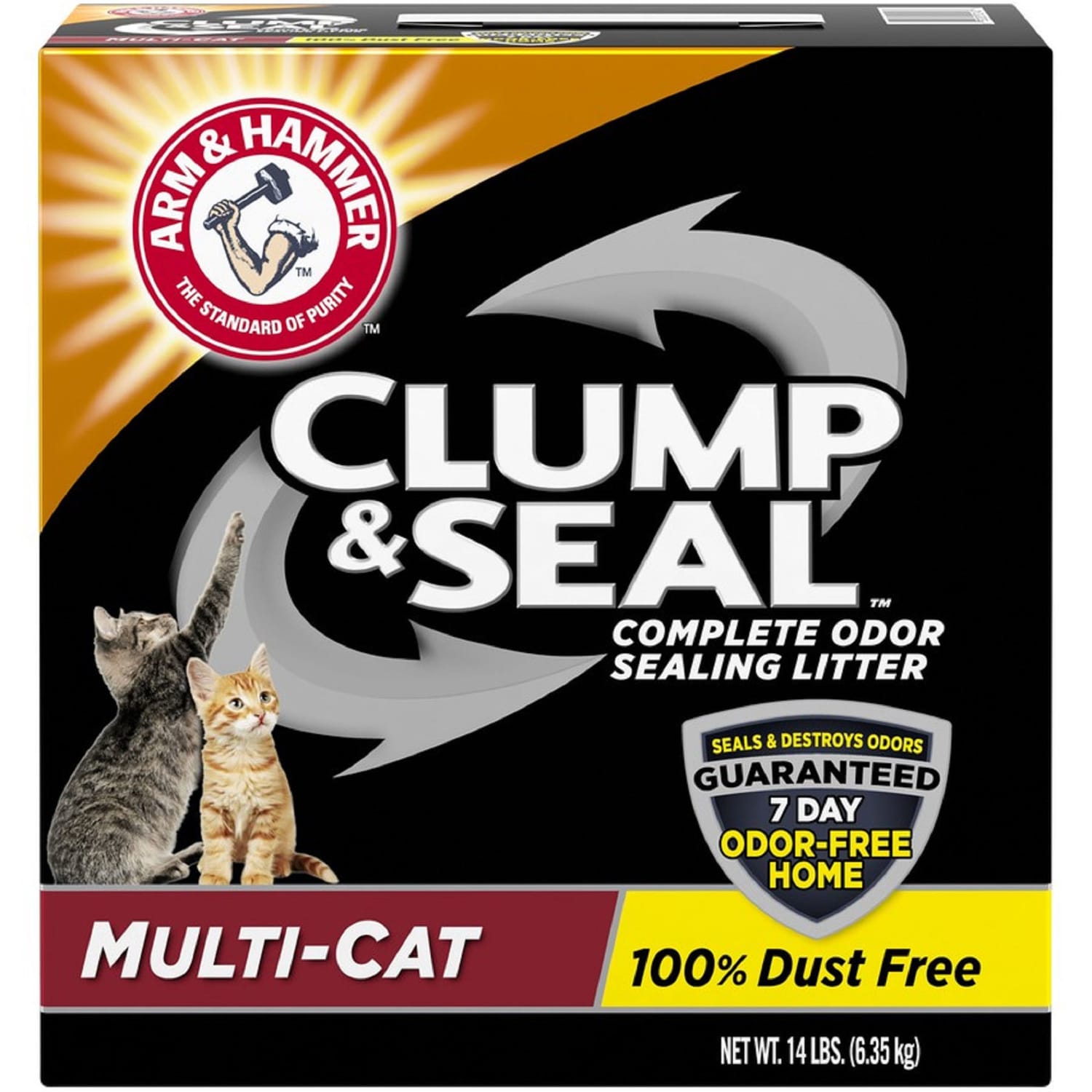 National Hardware Arm Hammer Clump Seal Cat Litter 14 lb