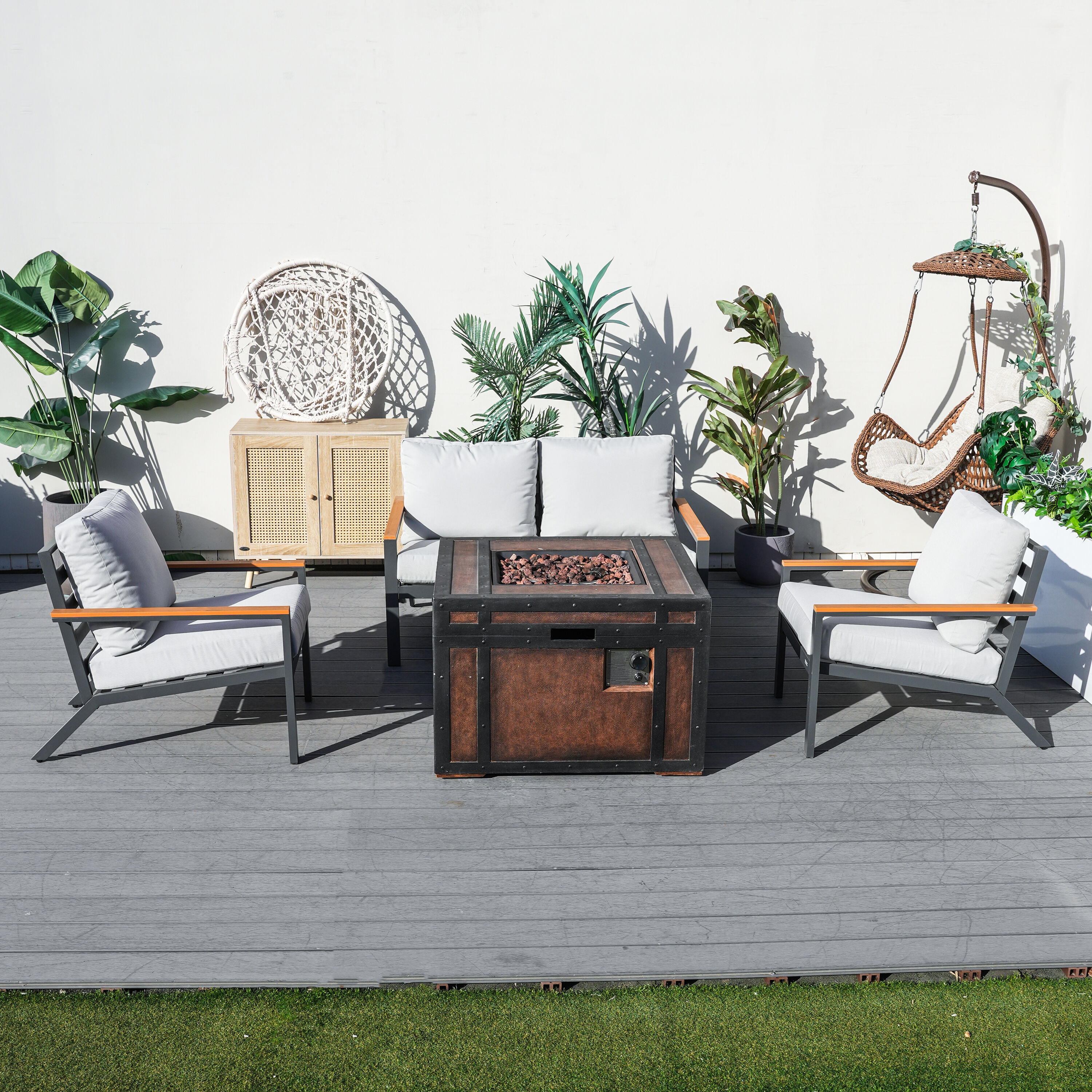 Direct Wicker DWG-2481LS2SC&2354T Patio-Conversation-Sets - View #2