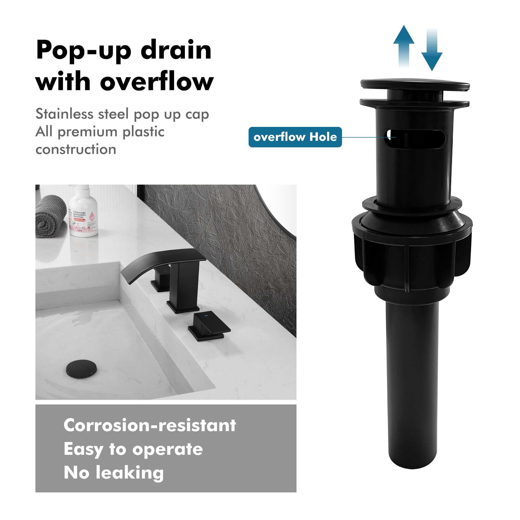 WELLFOR WA4003MB01 Lavatory-Faucets - View #9