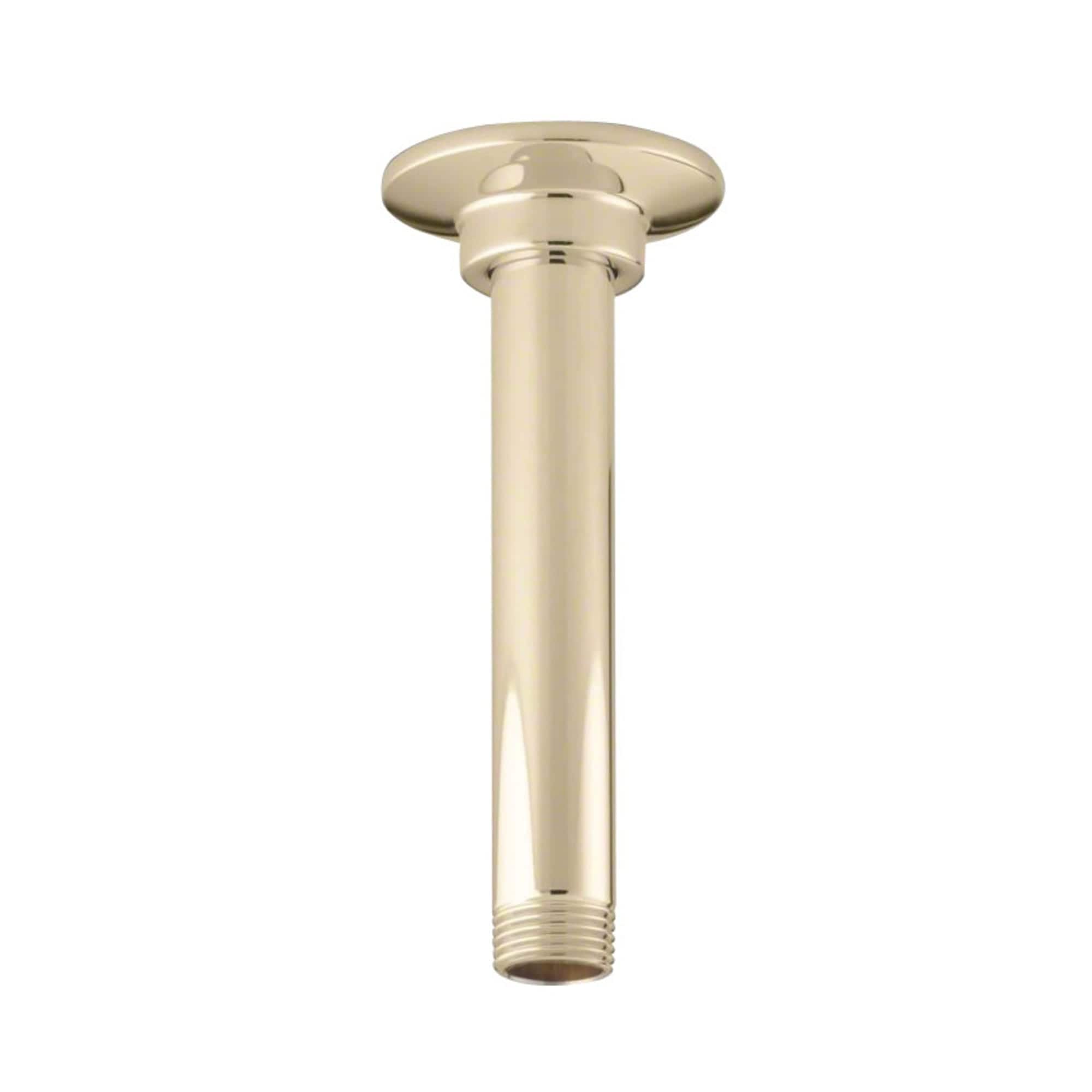 KOHLER 7394-AF Vibrant French Gold 6.375-in Universal Shower Shower arm and flange