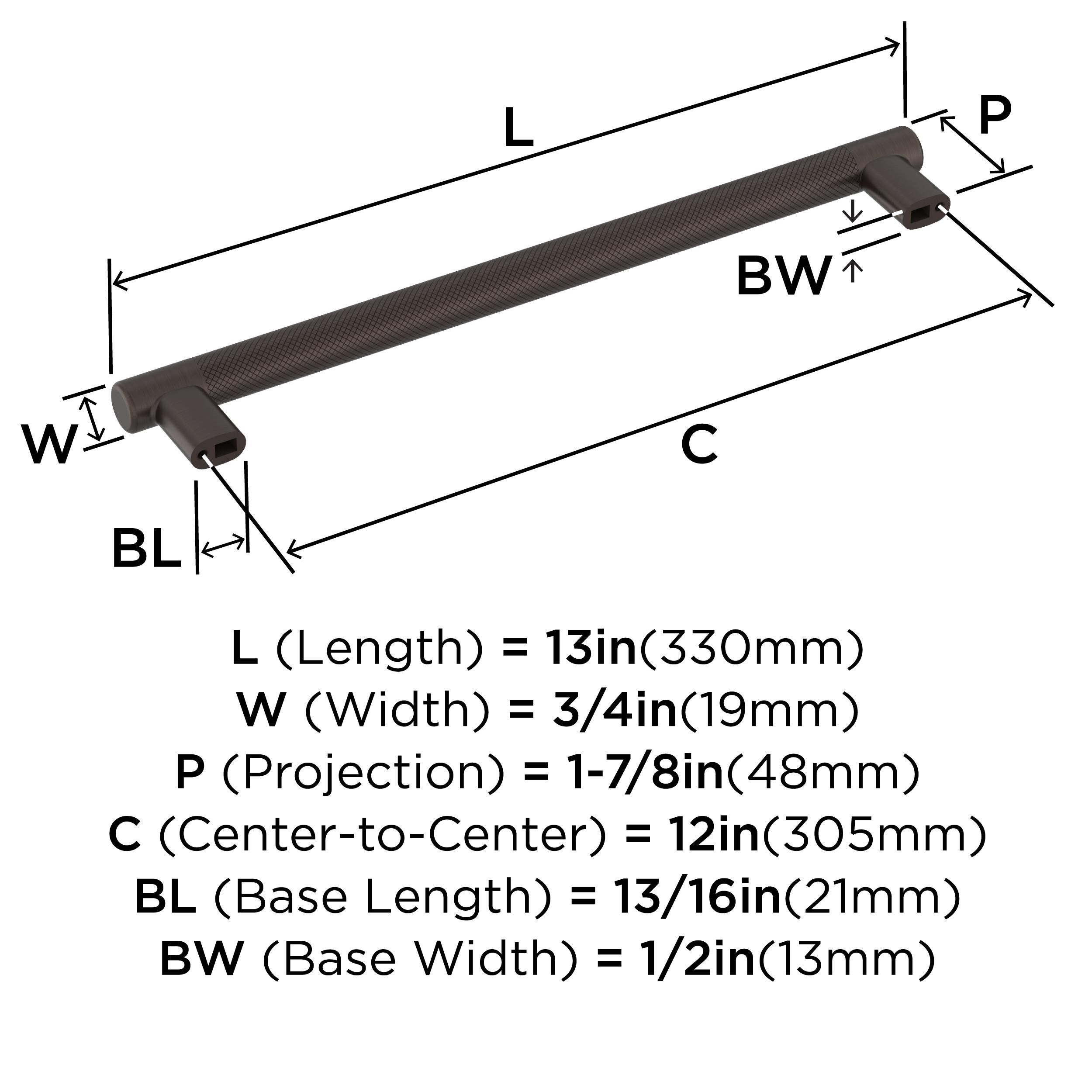 Amerock BP54070ORB Cabinet-Pulls - View #5