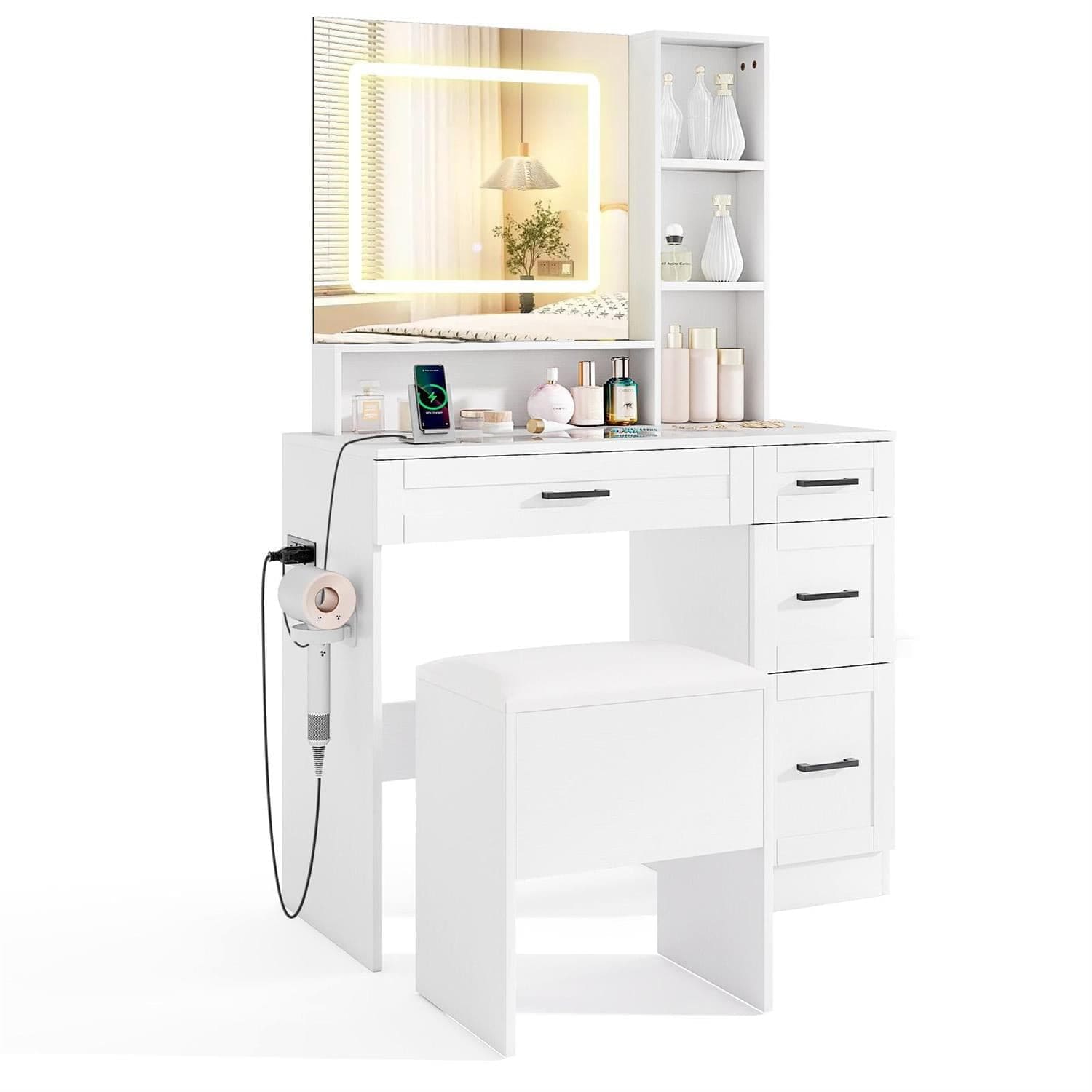 VERYKE 2991127203161 Bedroom-Vanities - View #3