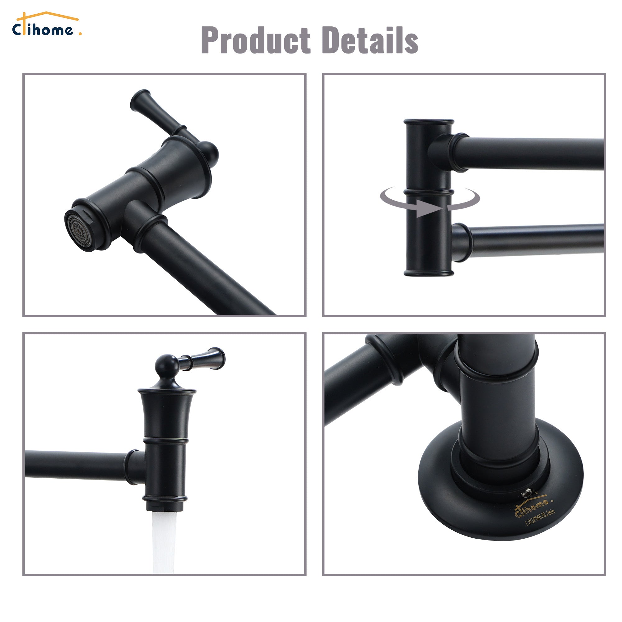 Boyel Living BL-APS196-MB Kitchen-Faucets - View #9