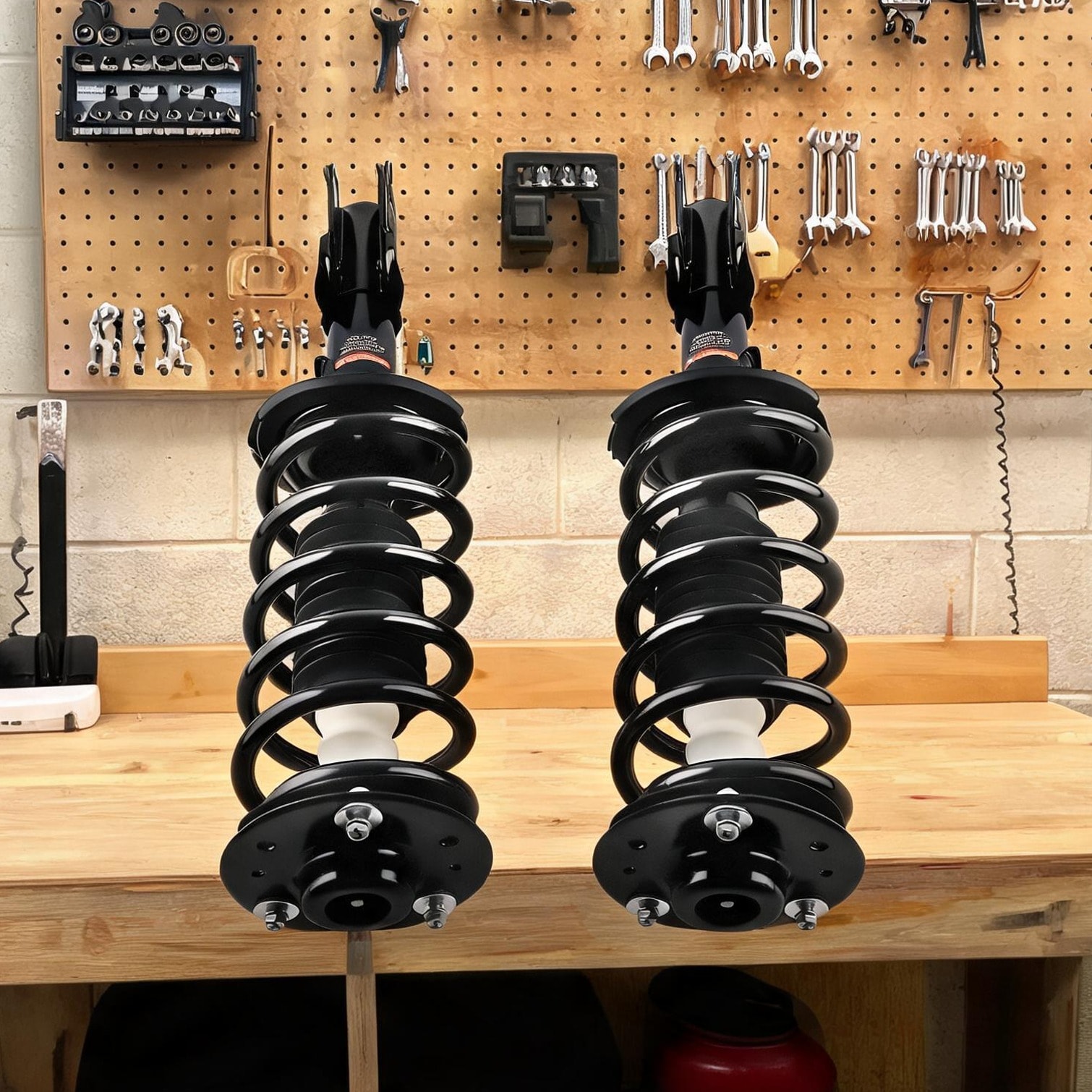 Naturefalls Front Strut Assembly with Coil Spring Steel Direct Fit for ...
