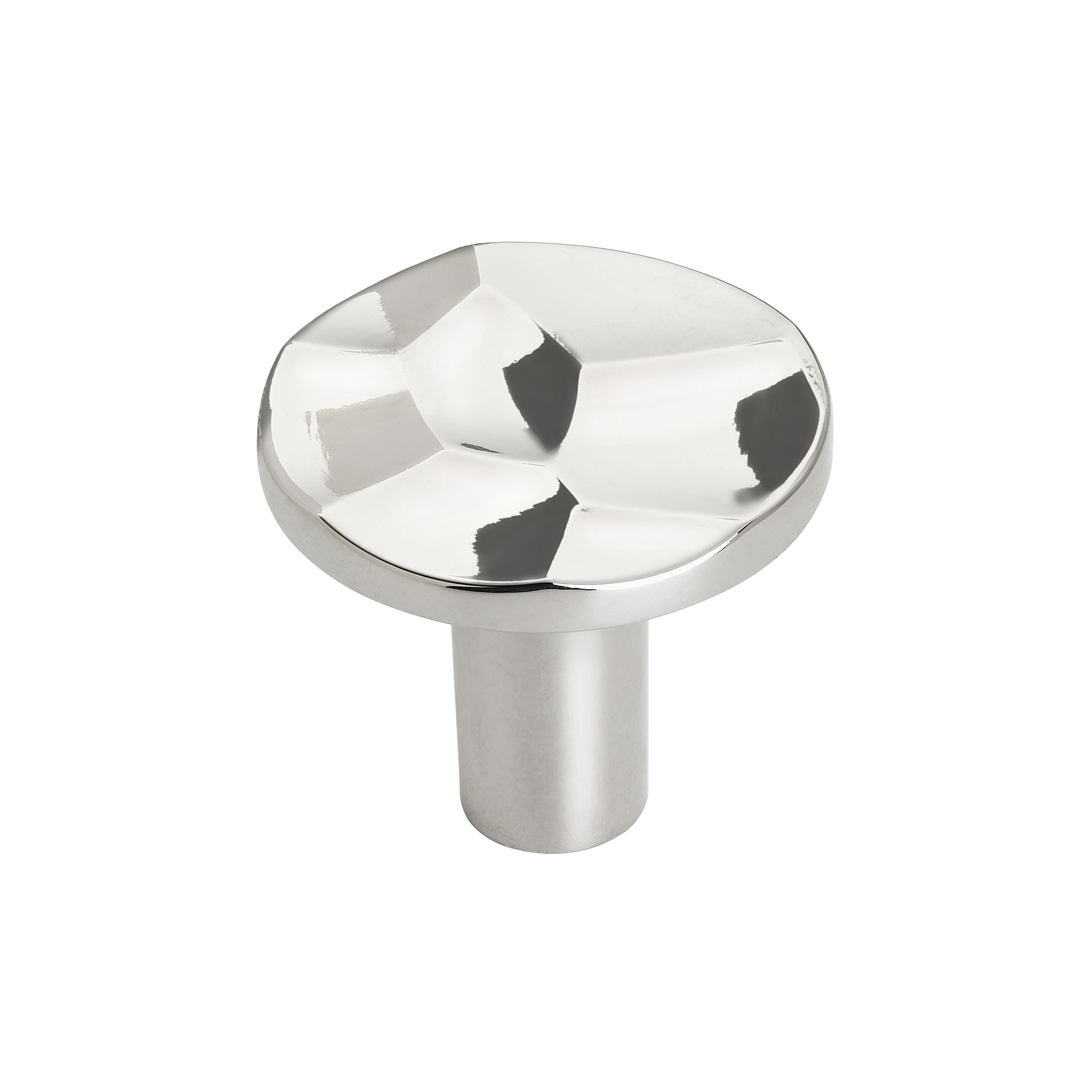 Amerock BP36820PN Kamari 1-3/16-in Polished Nickel Round Contemporary Cabinet Knob