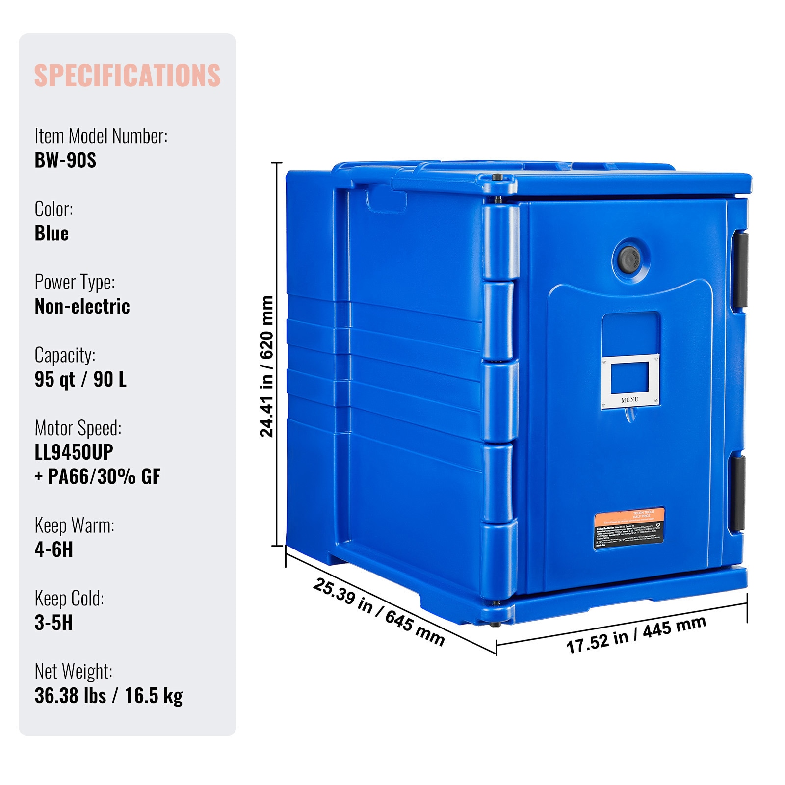 VEVOR SCSPBWXLSLLD06198V0 Food-Storage-Containers - View #7