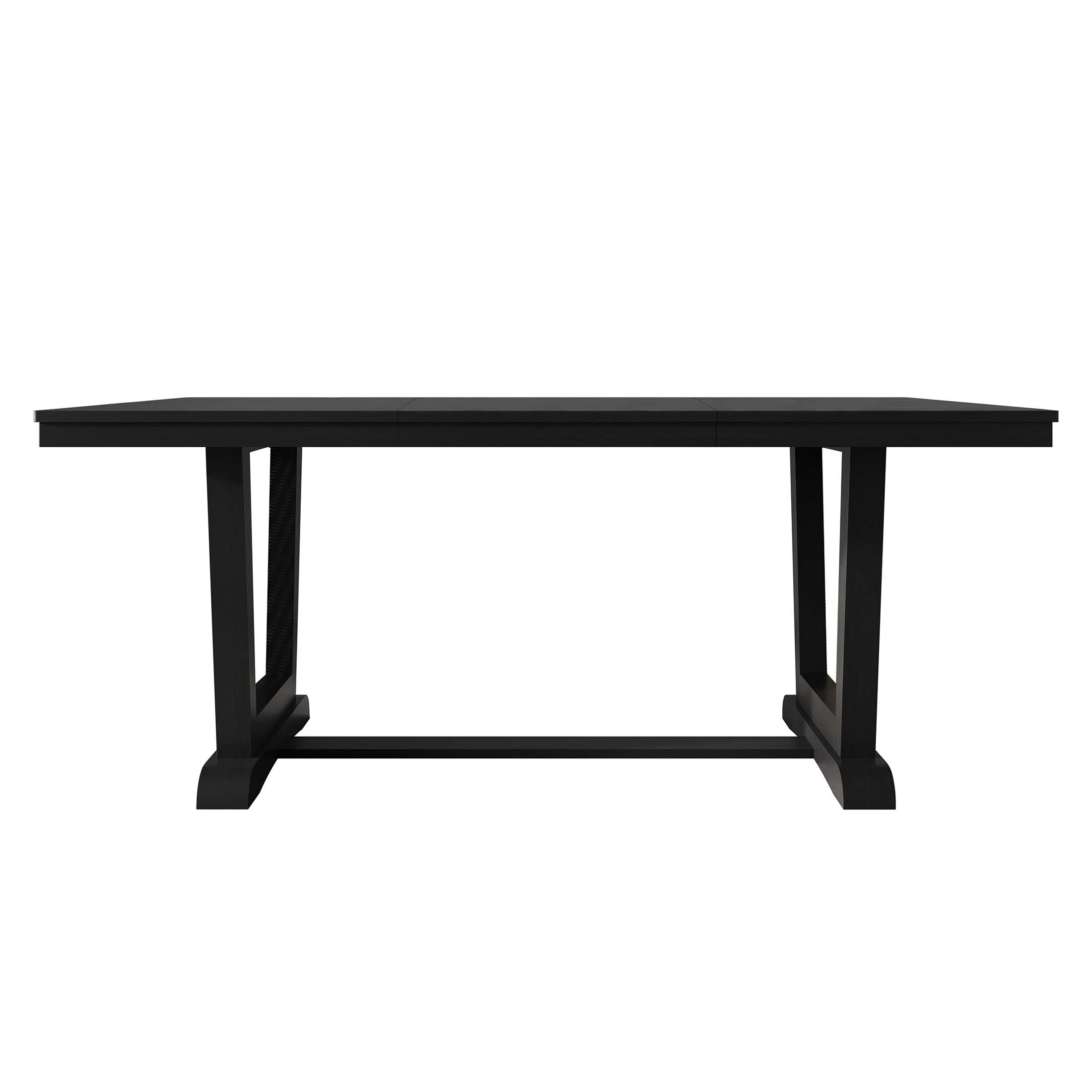 ChaletPosh C3101T66-BK-WD Dining-Tables - View #3