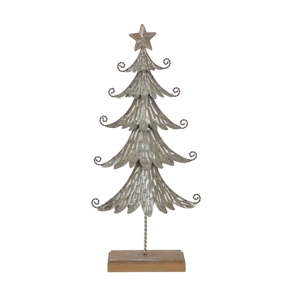 Glitzhome 20.3-in Decoration Tree Christmas Decor at Lowes.com