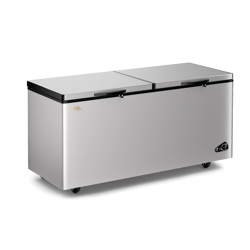 Runesay HBICEMK-11 20-cu ft Garage Ready Chest Freezer Convertible to Refrigerator ( Silver )