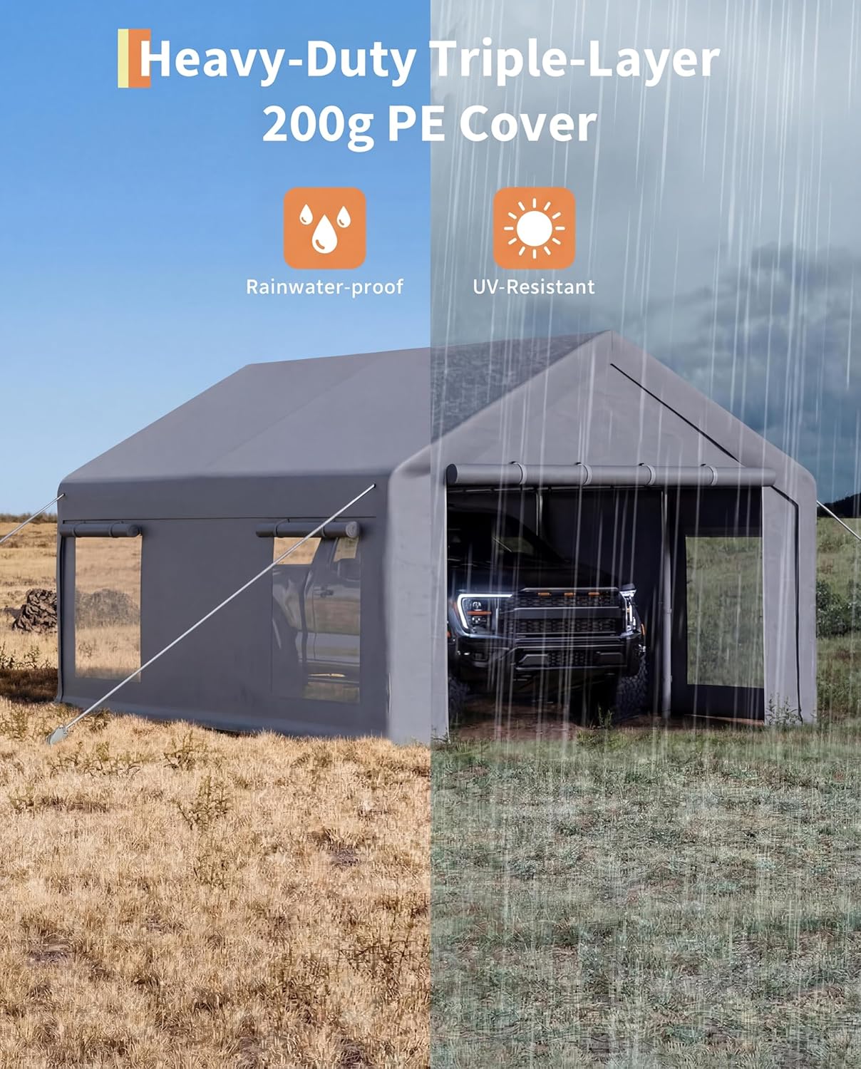 GAOMON CQC-SBP878-SYOO Carport-Covers - View #3
