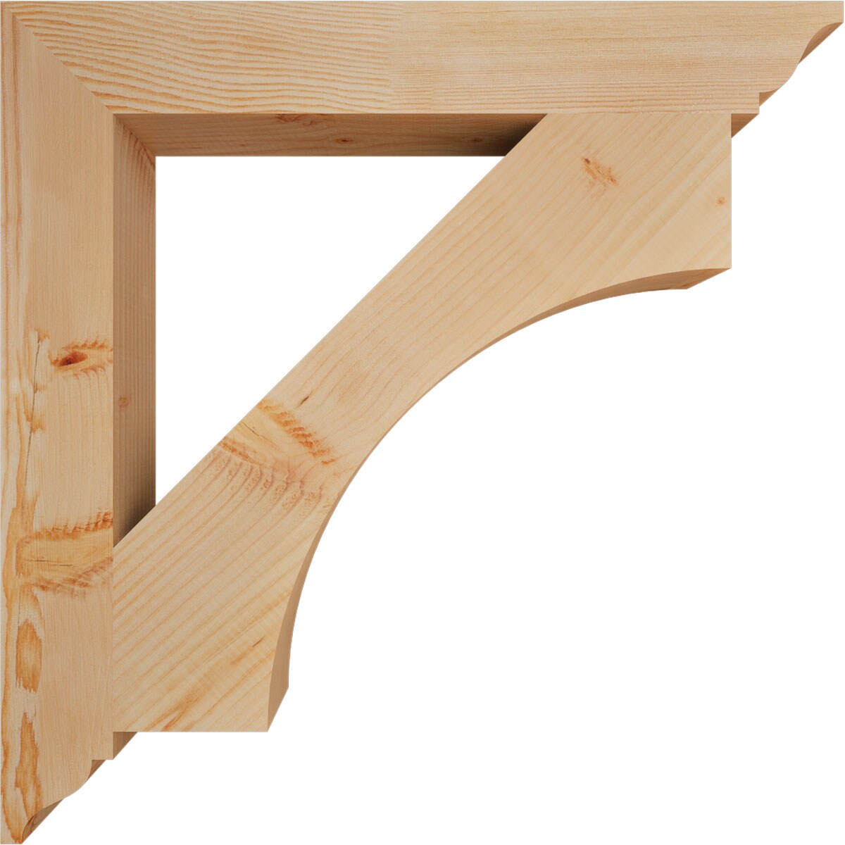 Ekena Millwork BKT04X30X30WTL01SDF Exterior-Brackets-Braces - View #3