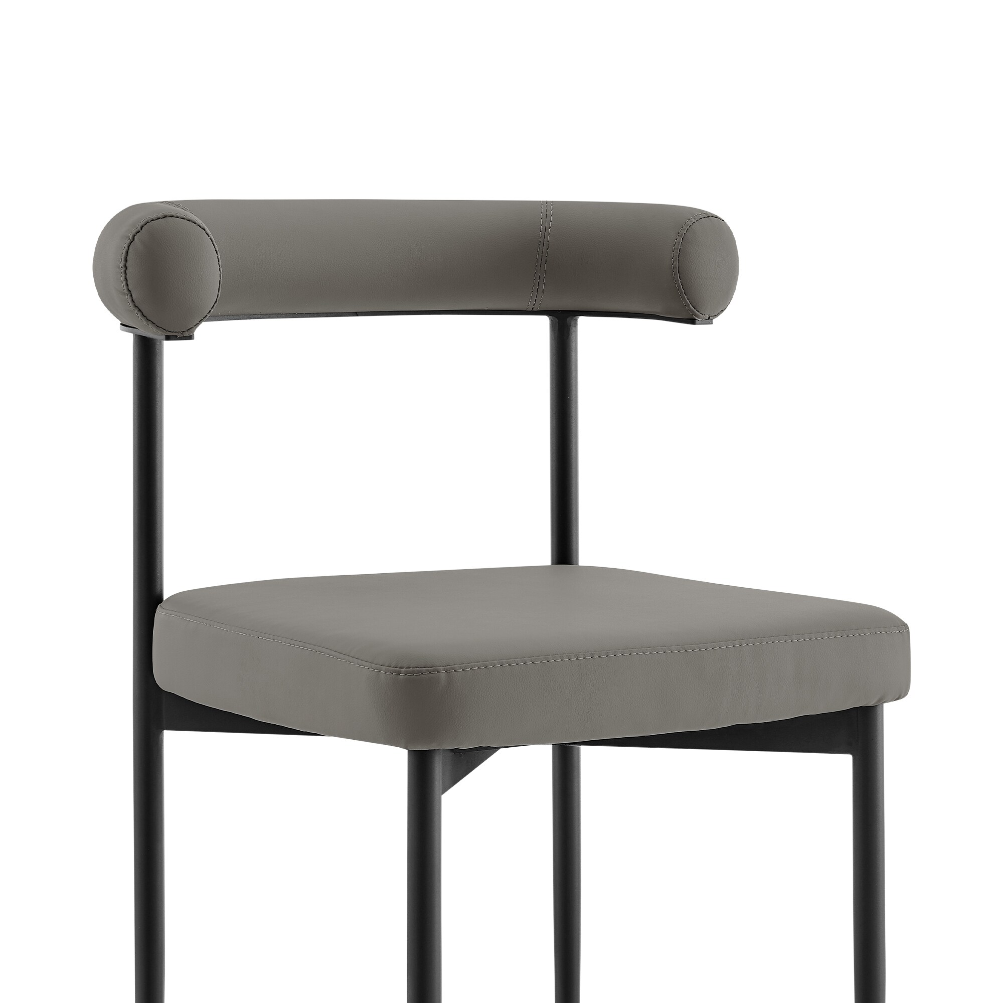 Armen Living LCSNSIBLKPGRY Dining-Chairs - View #6