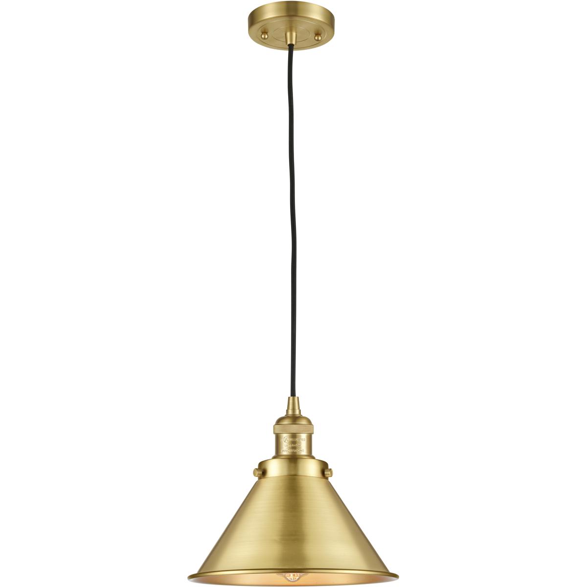 Innovations Lighting 1886182 201C-SG-M10-SG Franklin Restoration Briarcliff Mini Pendant