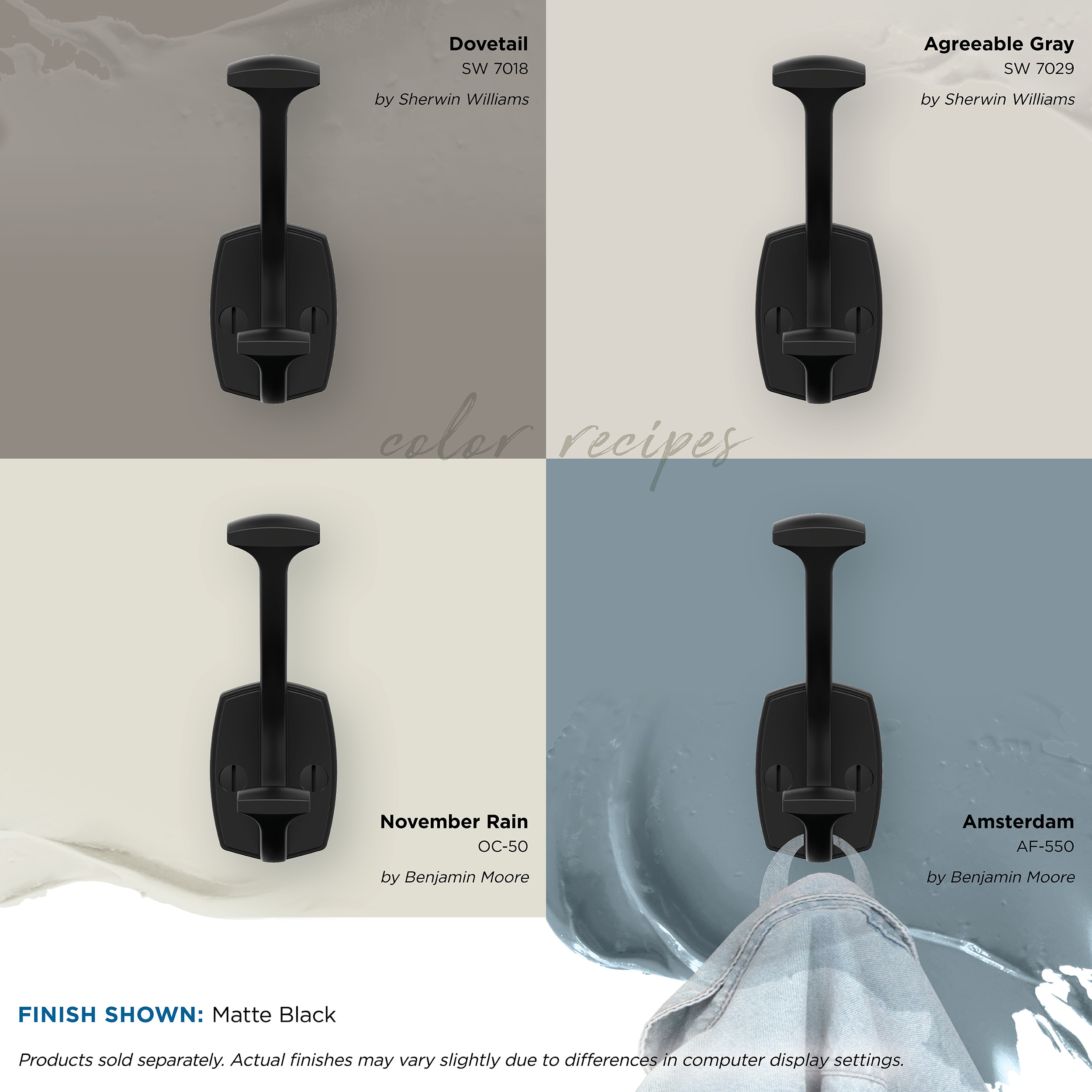 Amerock H37001MB Decorative-Wall-Hooks - View #7