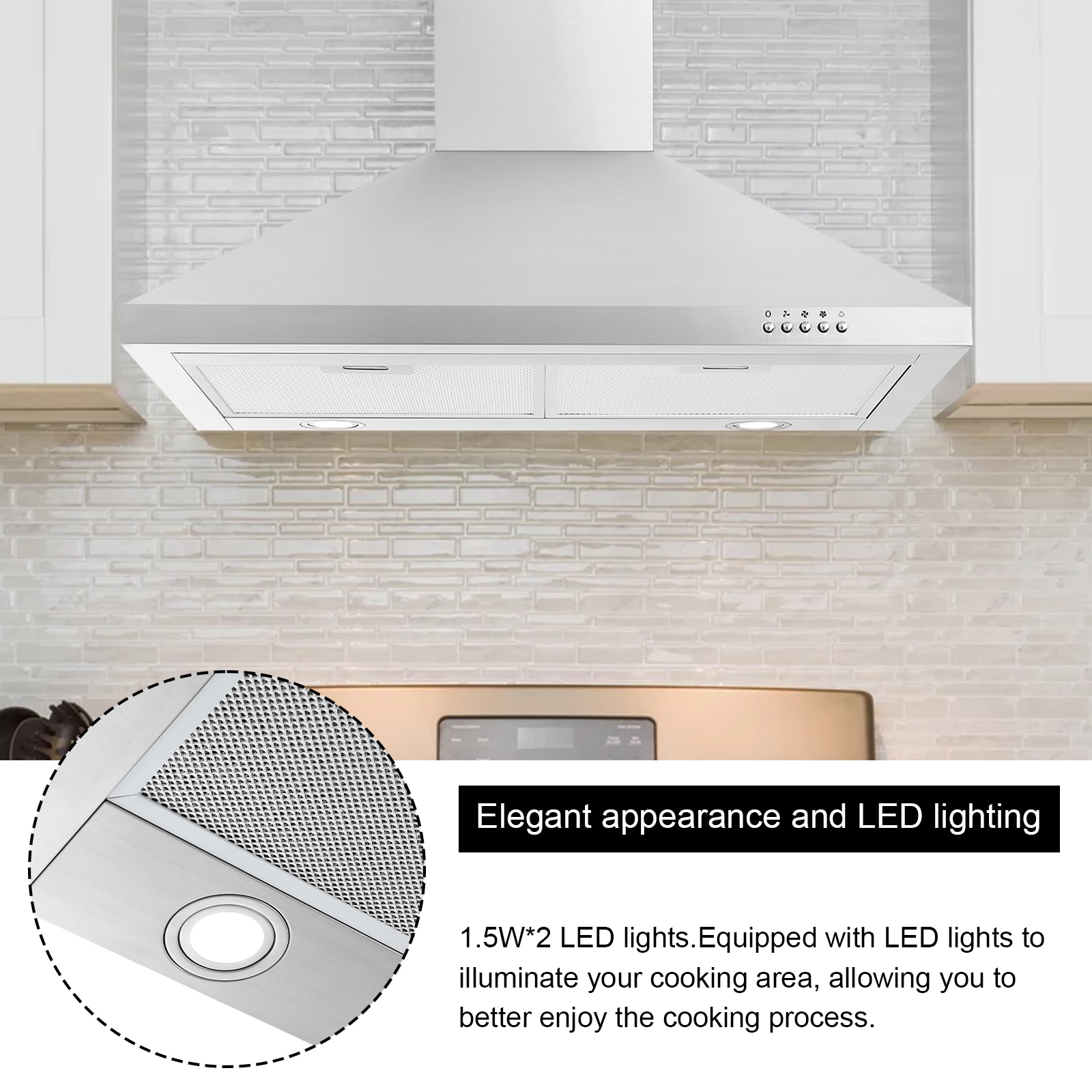 Maocao Hoom BH84373 Wall-Mounted-Range-Hoods - View #5