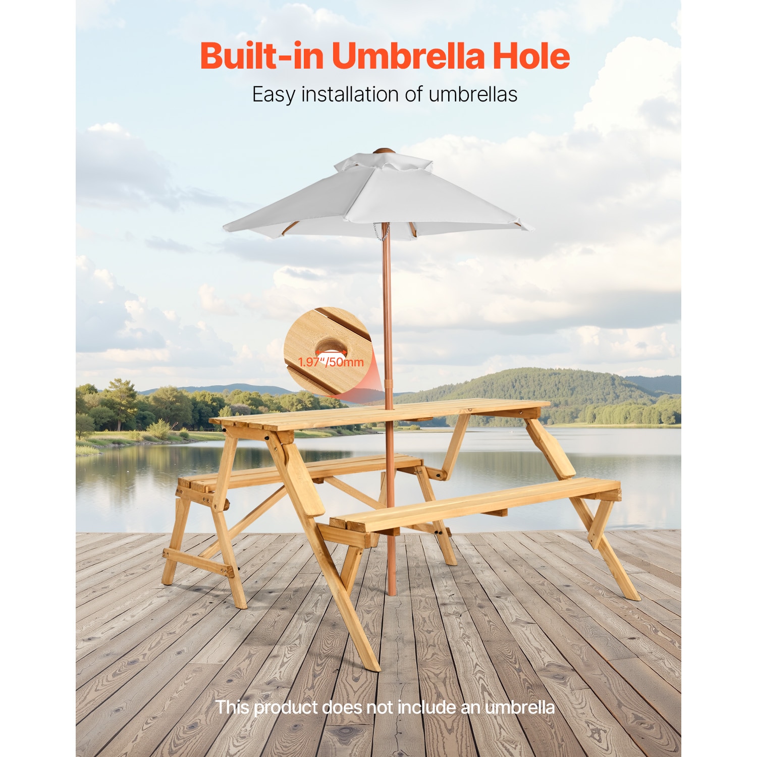 Blisstyle PT550 Patio-Tables - View #4