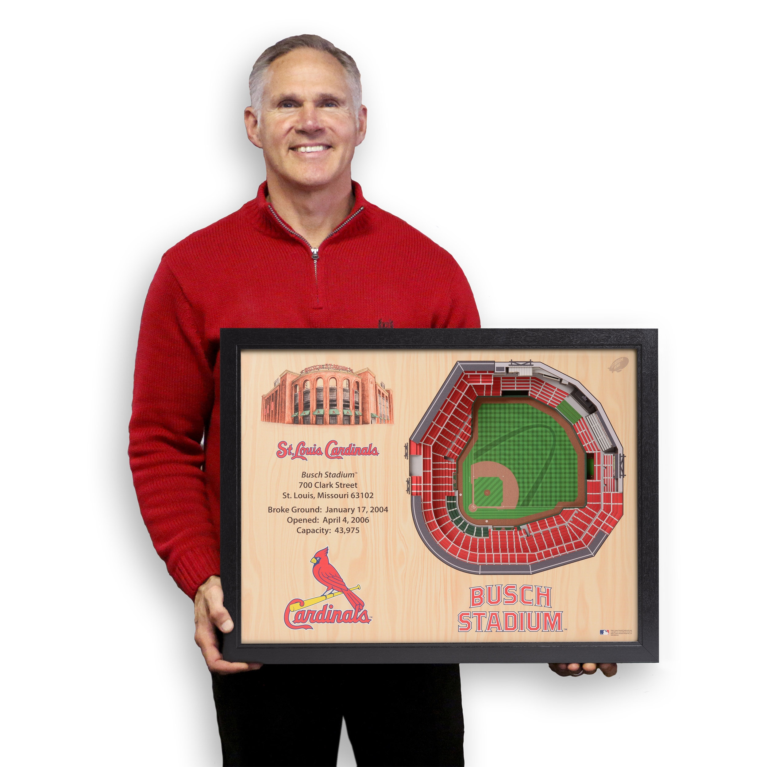 St. Louis cardinals scoreboard clock - Sports & Outdoors