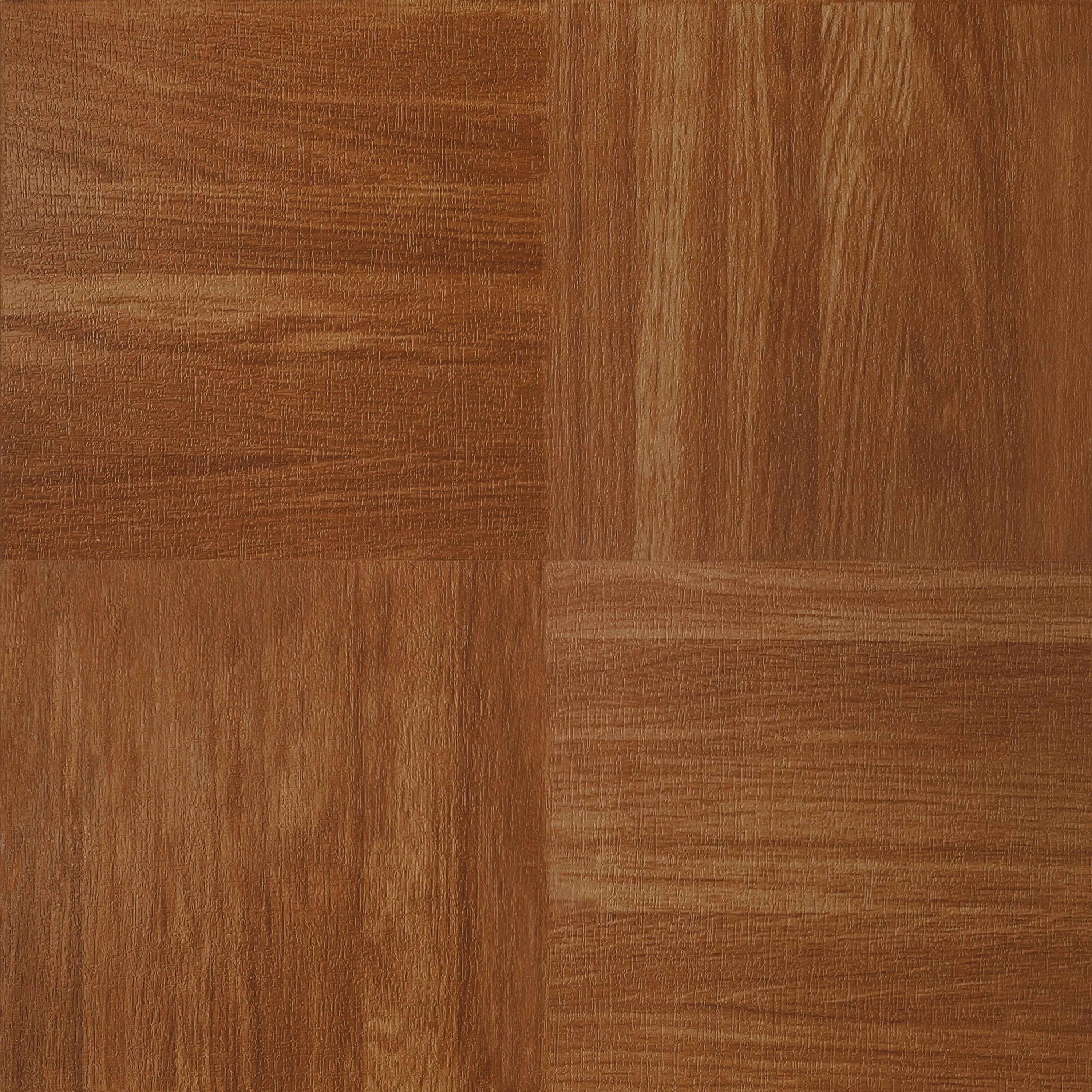 Achim FTVWD23220 Oak Parquet Brown Wood look 0.07-mil x 12-in W x 12-in L Peel and stick Vinyl Tile Flooring ( 20-sq ft Carton )
