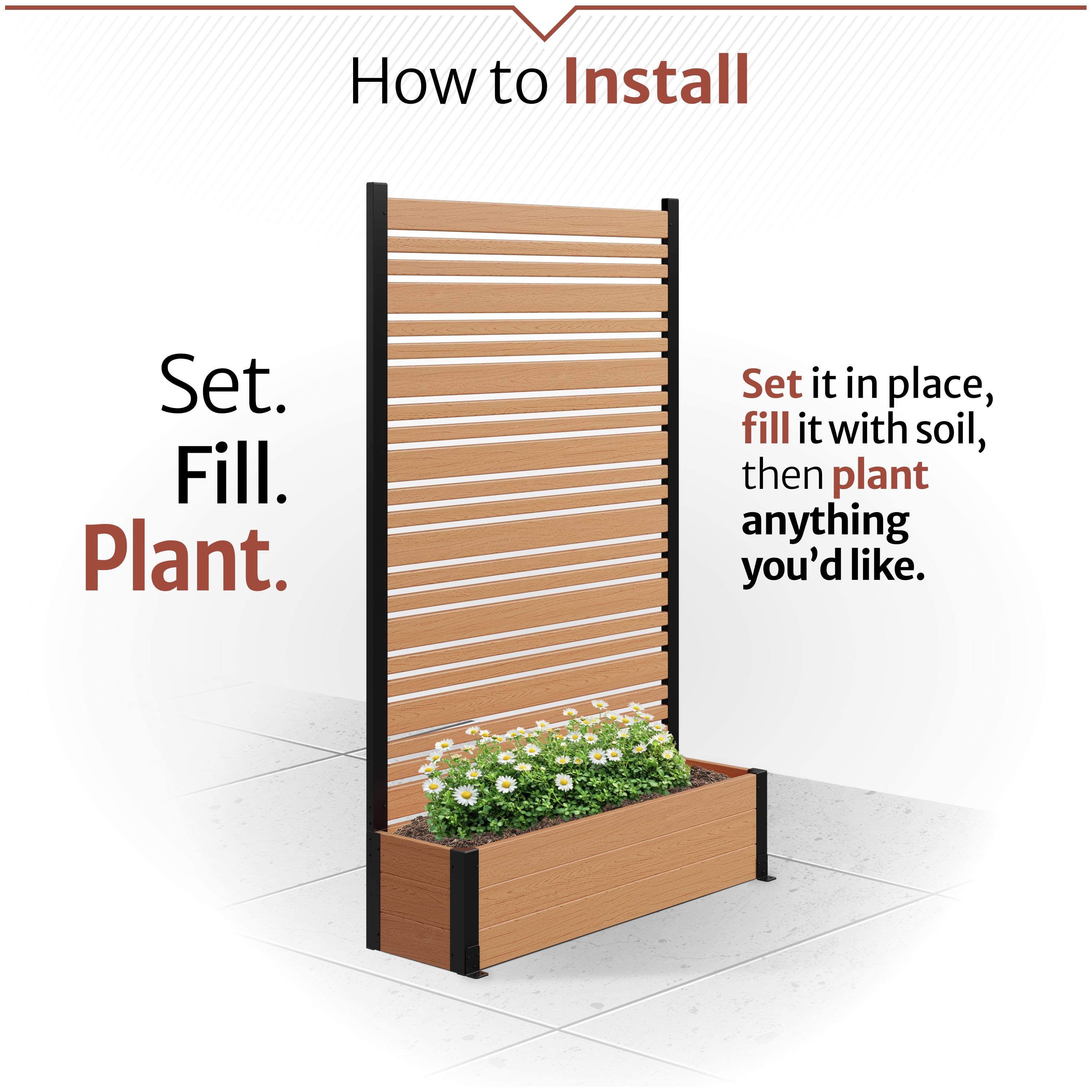Enclo Privacy Screens EC18024 Outdoor-Privacy-Screen - View #5