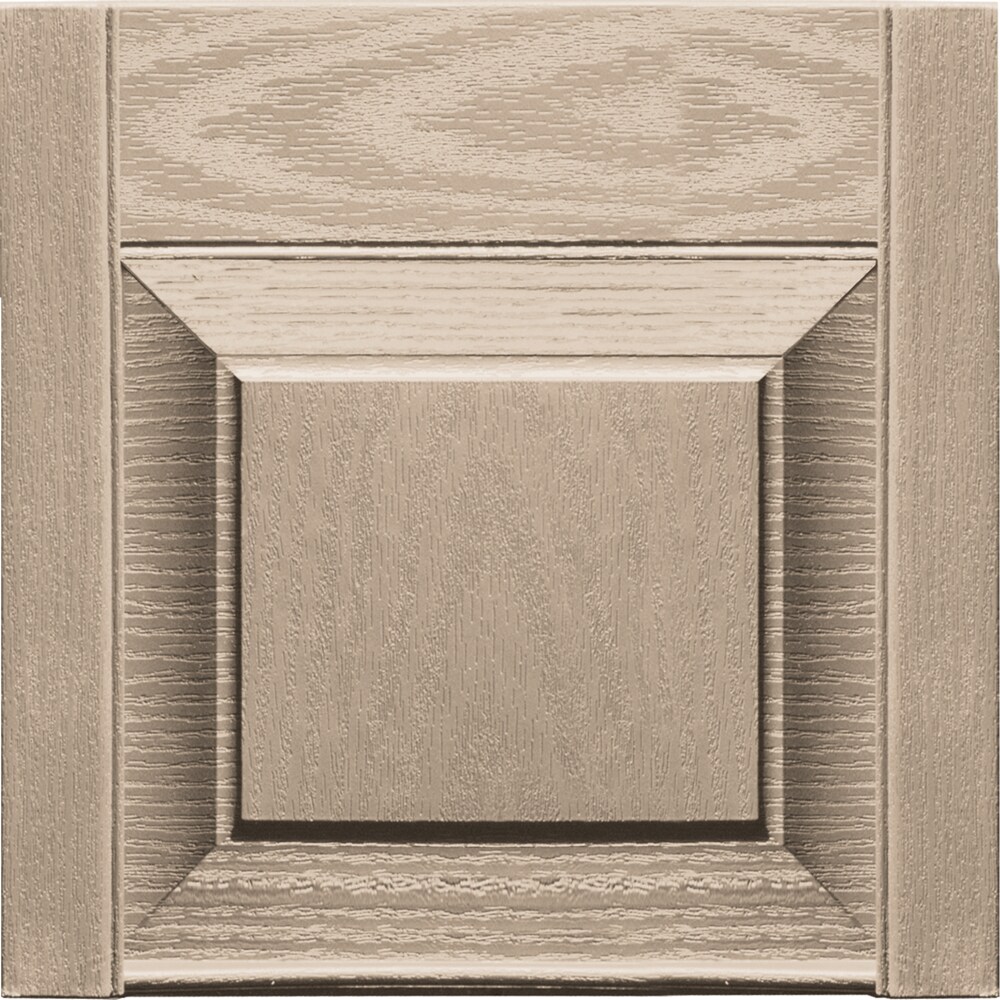 Vantage V0971411023 14.875-in x 12-in Wicker Vinyl Transom Shutter Top Set