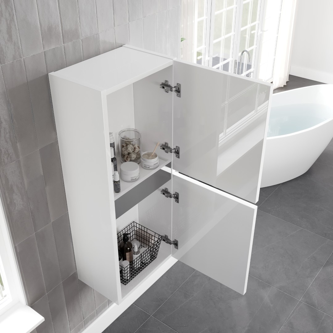 Eviva EVCB569-12X24WH Linen-Cabinets - View #4