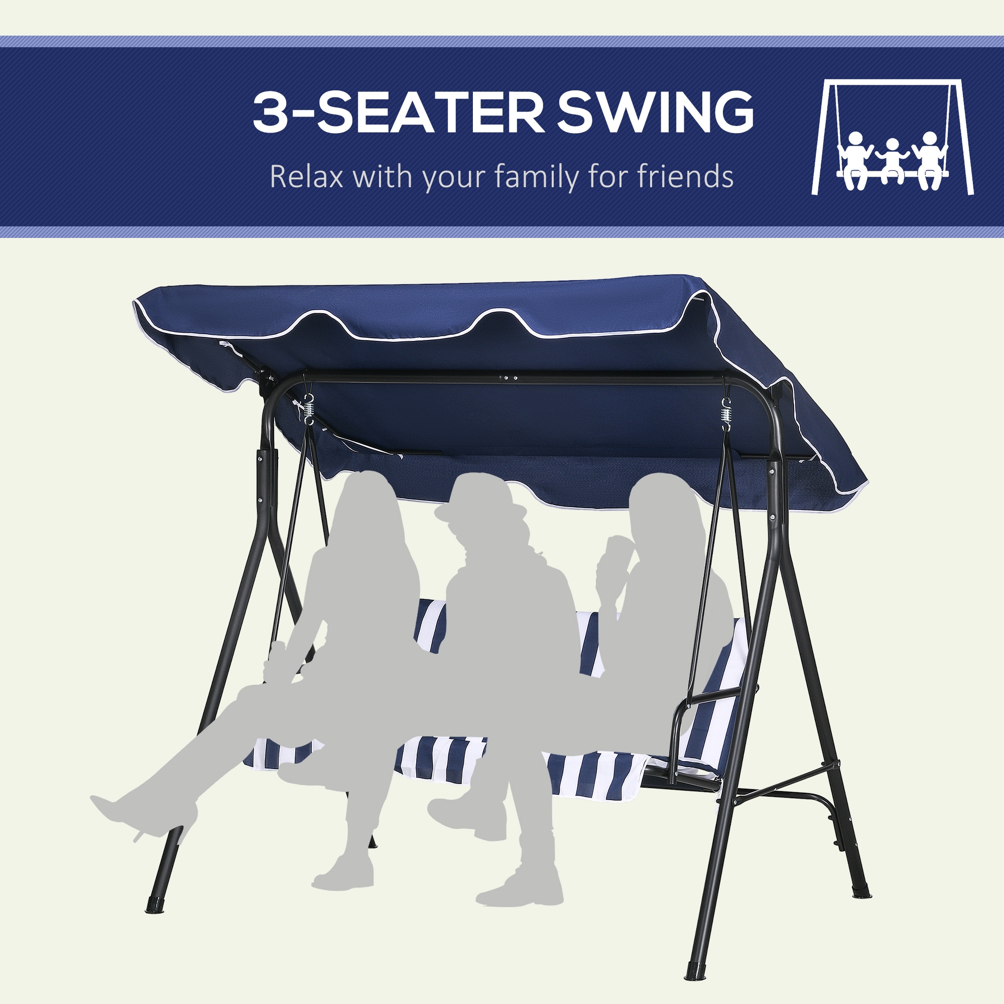Forclover HYFC-2064WH Playset-Swings - View #5