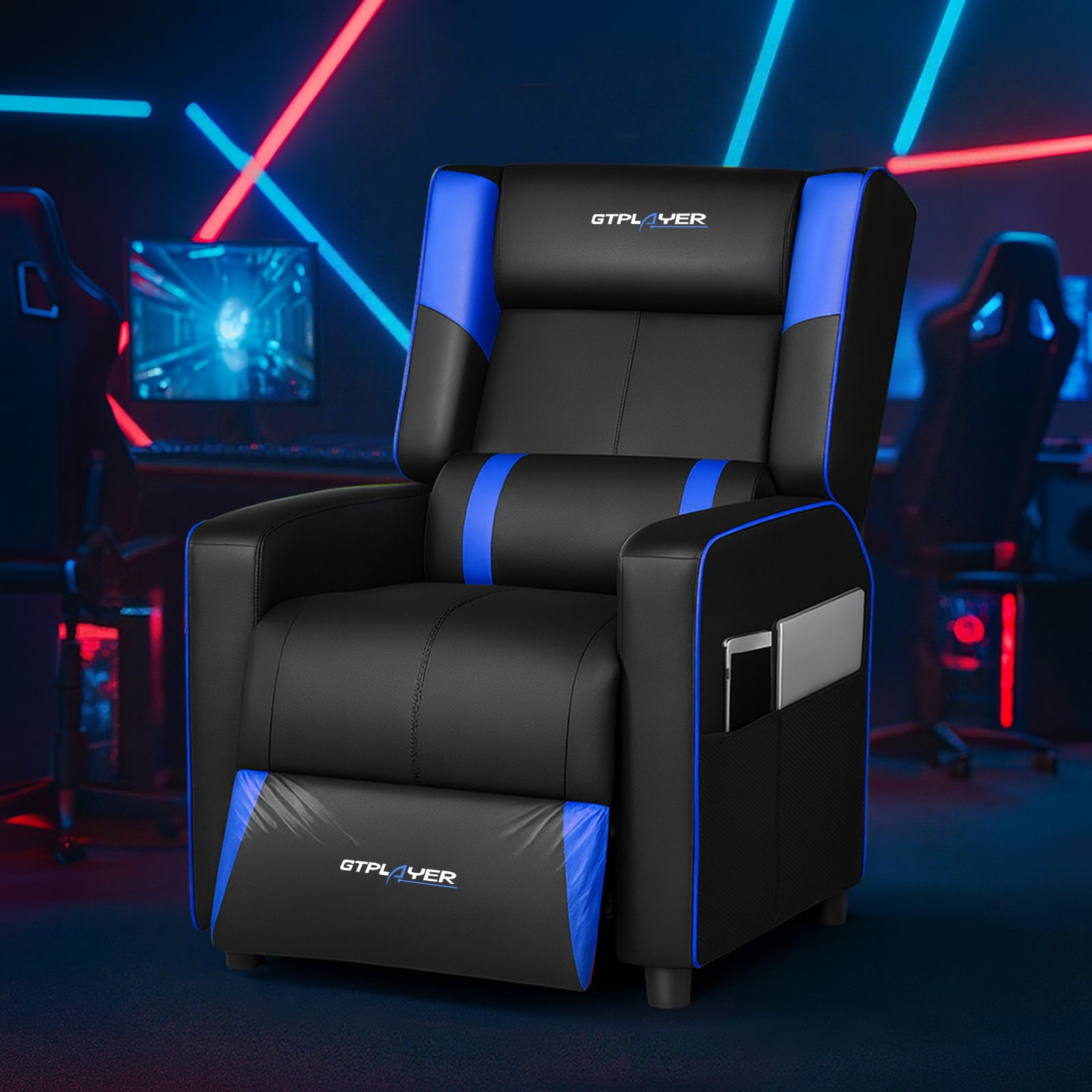 GTPLAYER LOWE'S-GT209-BLUE Office-Chairs - View #5