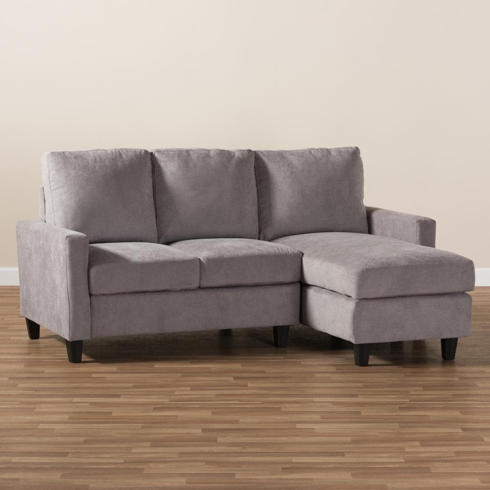 Baxton Studio 144-8757-LW Sofas-Loveseats - View #3