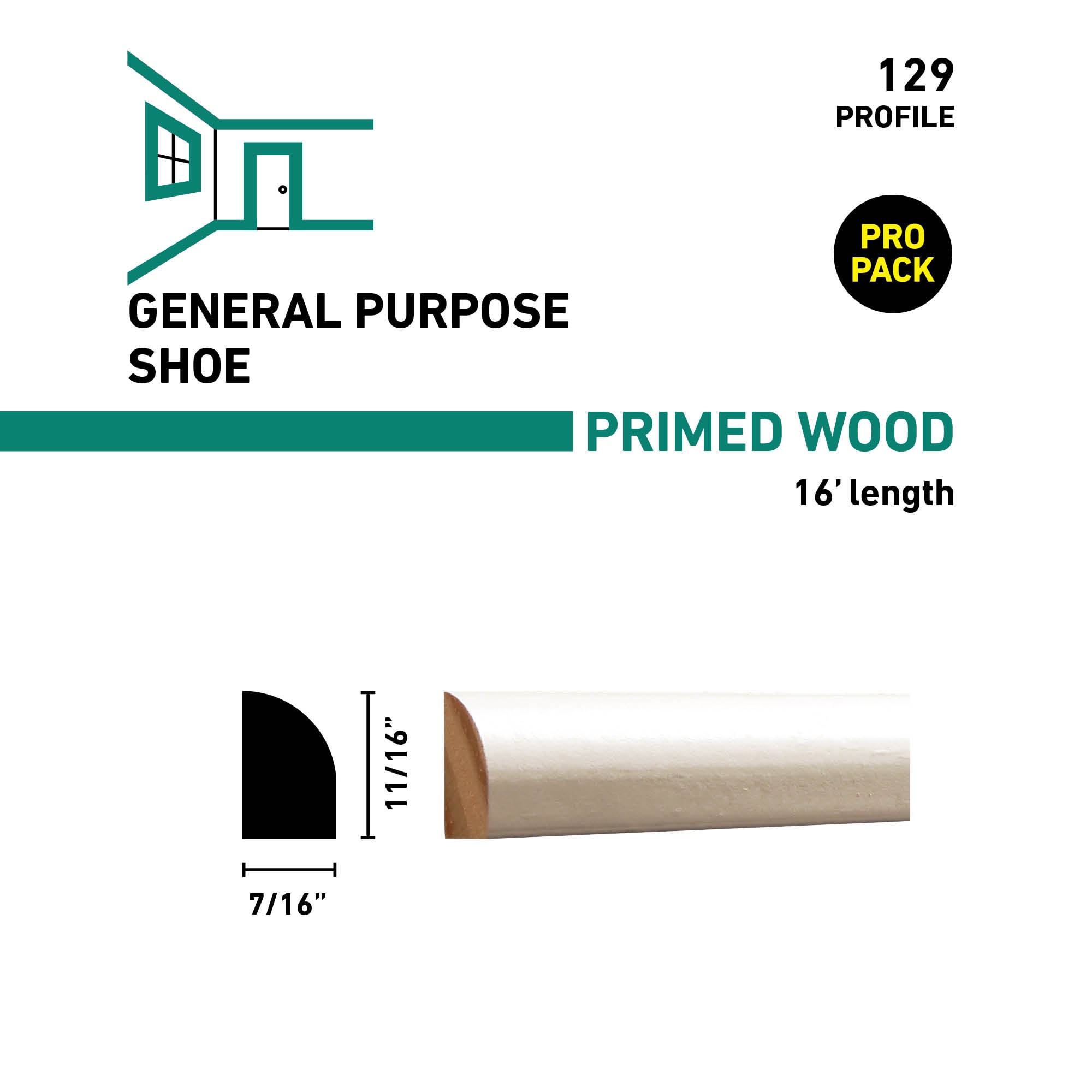  1056537 Quarter-Round-Moulding - View #3