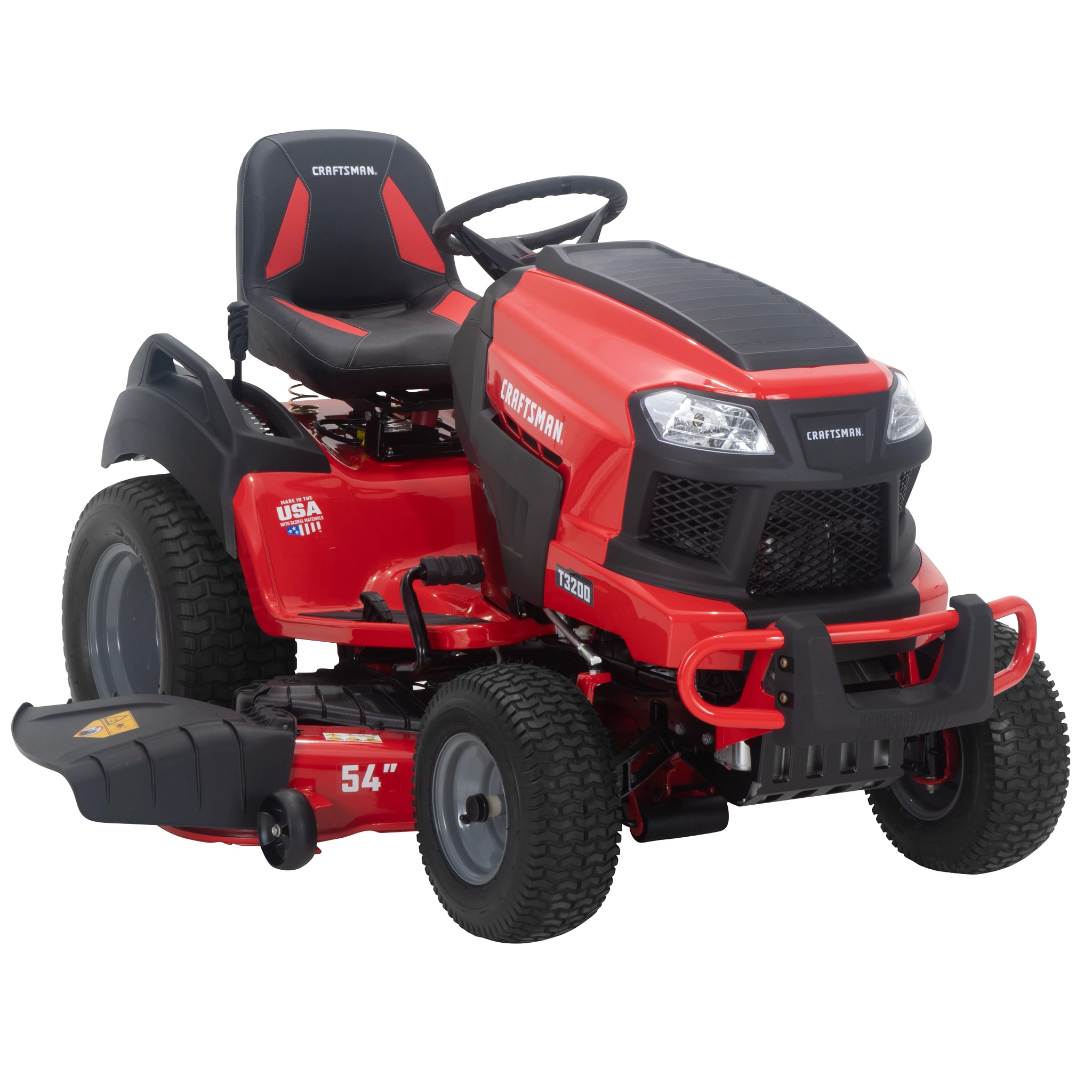 Craftsman T3200 Turn Tight 54-In 24-Hp V-Twin Riding Lawn Mower In The Gas  Riding Lawn Mowers Department At Lowes.Com
