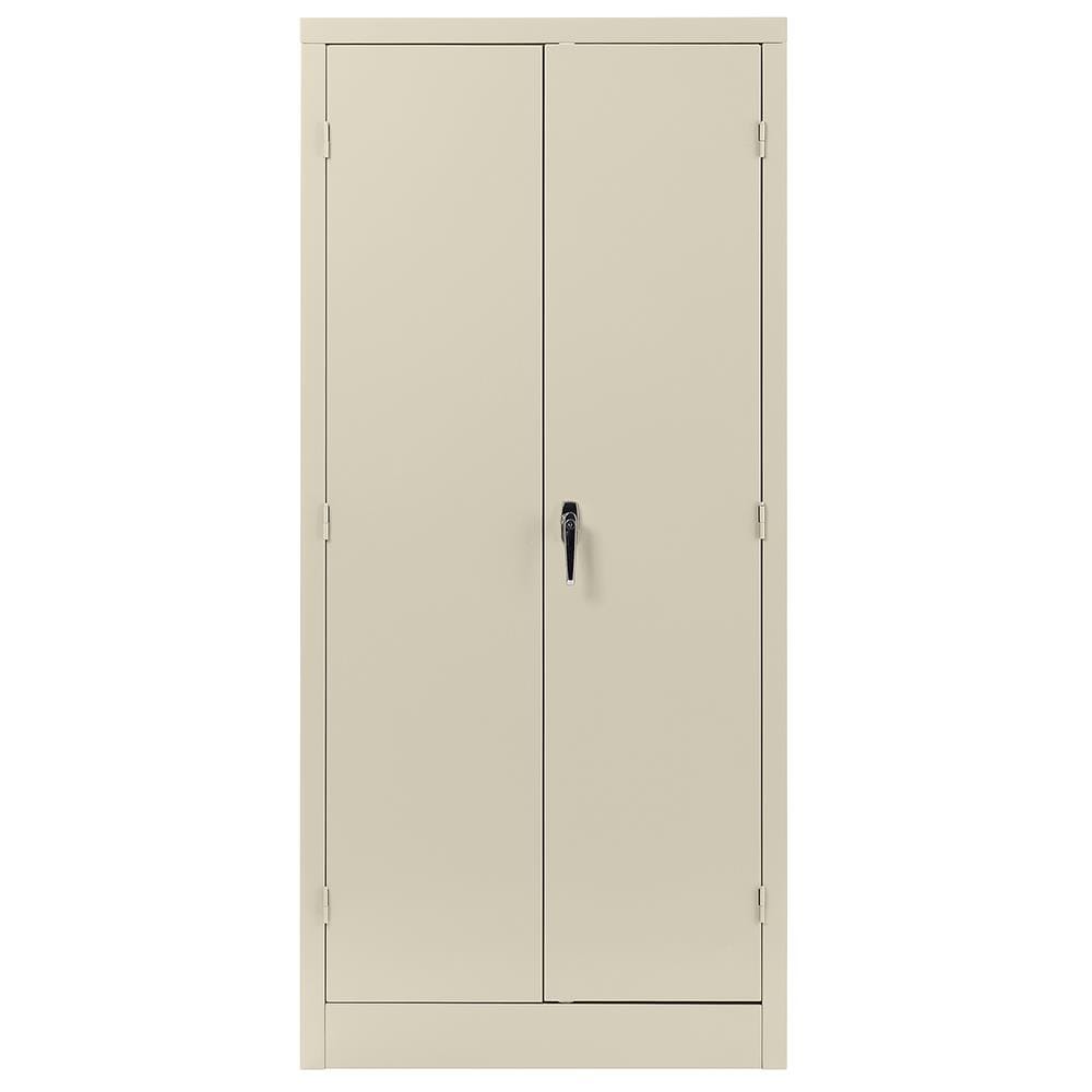 edsal Steel Freestanding Garage Cabinet in Brown (36-in W x 72-in H x ...