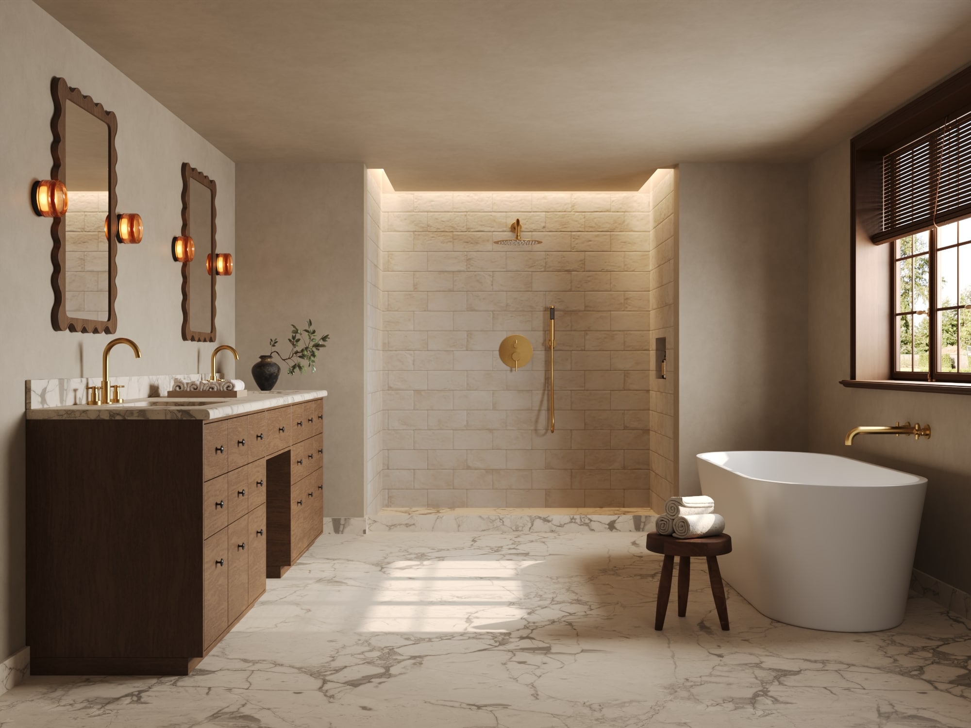 GRANDJOY TOBILI202C Roman-Tub-Faucets - View #4