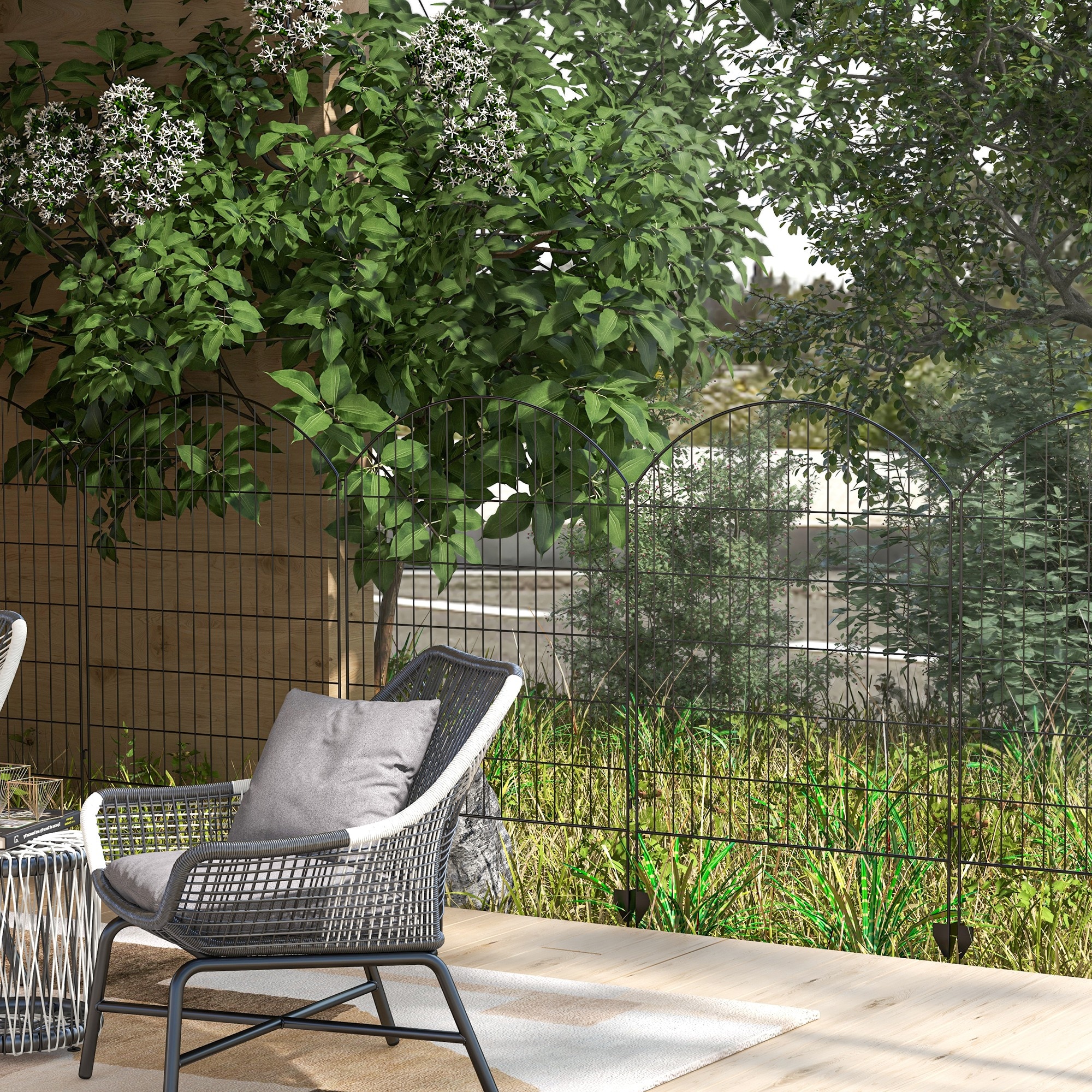 AHIOU HOME ZAAHG-P174527GF Garden-Utility-Fencing - View #4