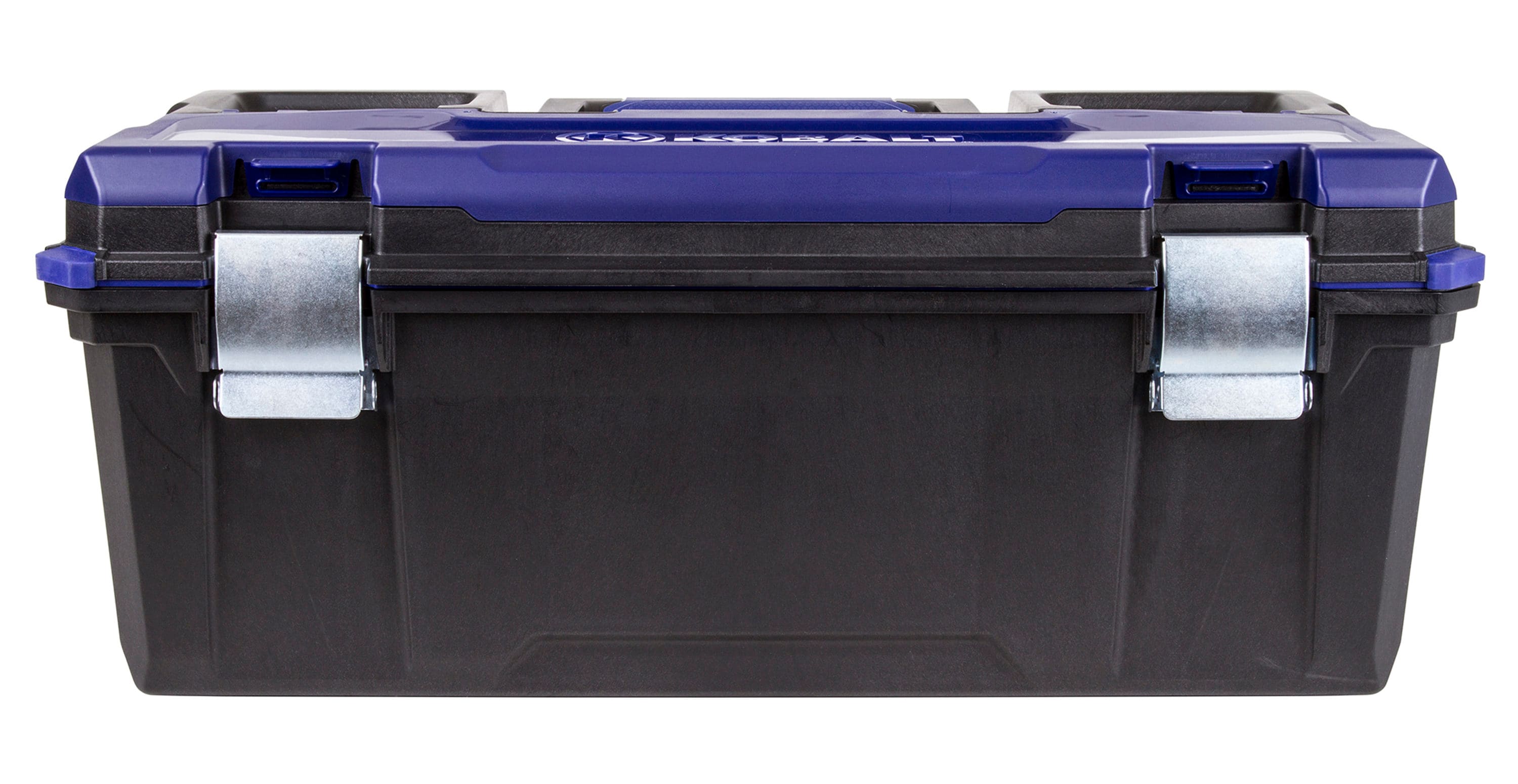 Kobalt Zerust 26-in Black Plastic Lockable Tool Box at