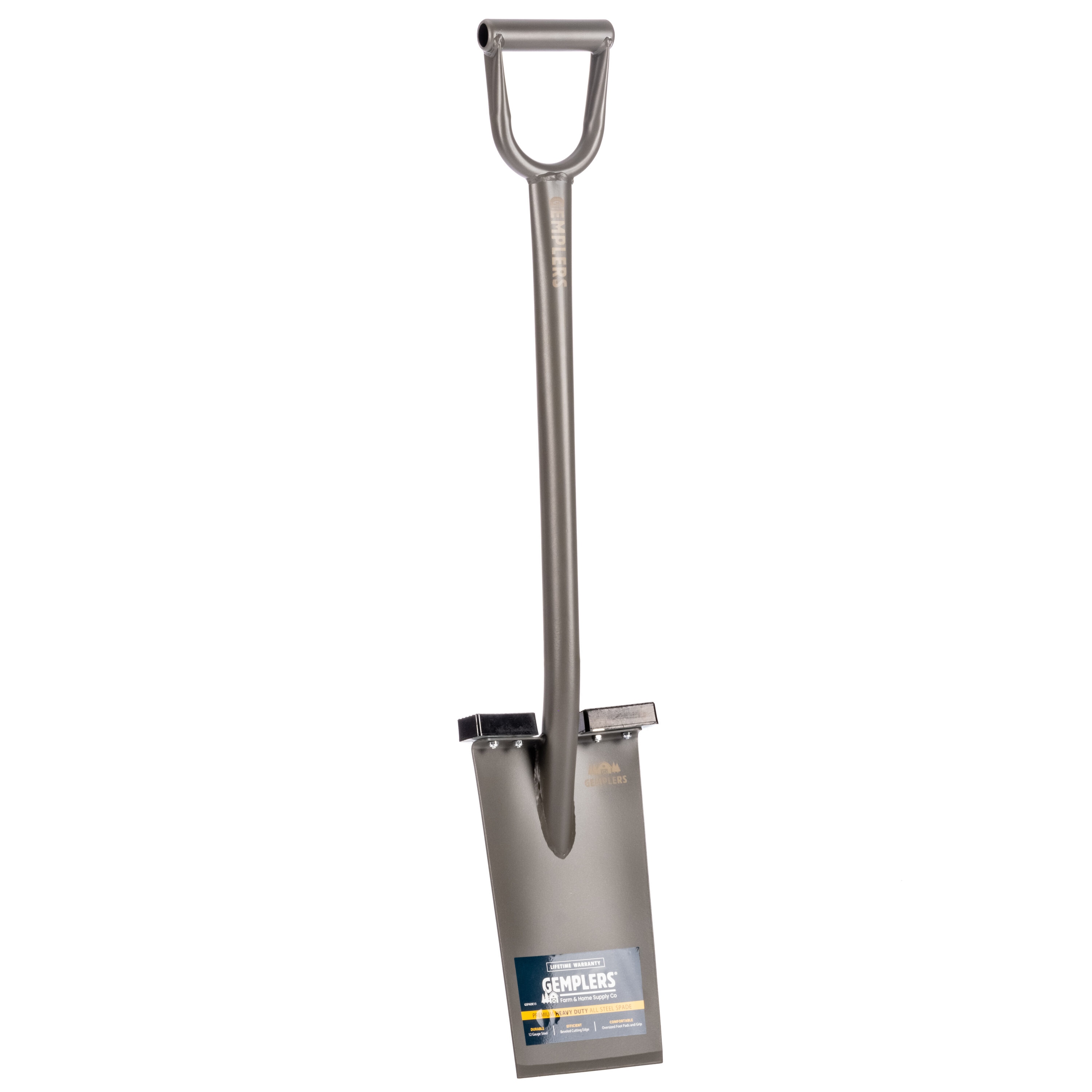 Gemplers GSPADE13 27.5-in Steel D-Handle Trenching spade