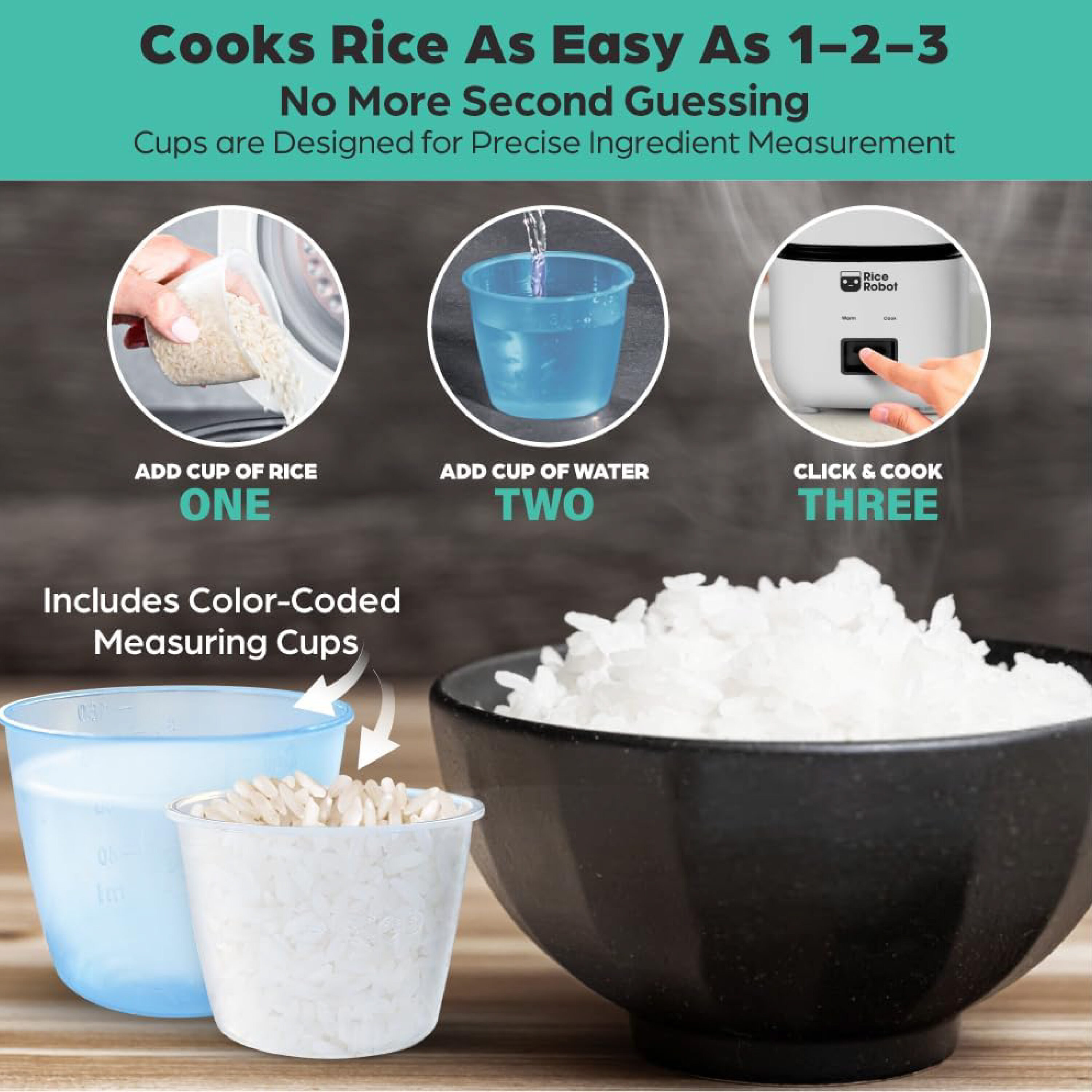 Rice Robot 6465 Rice-Cookers - View #2