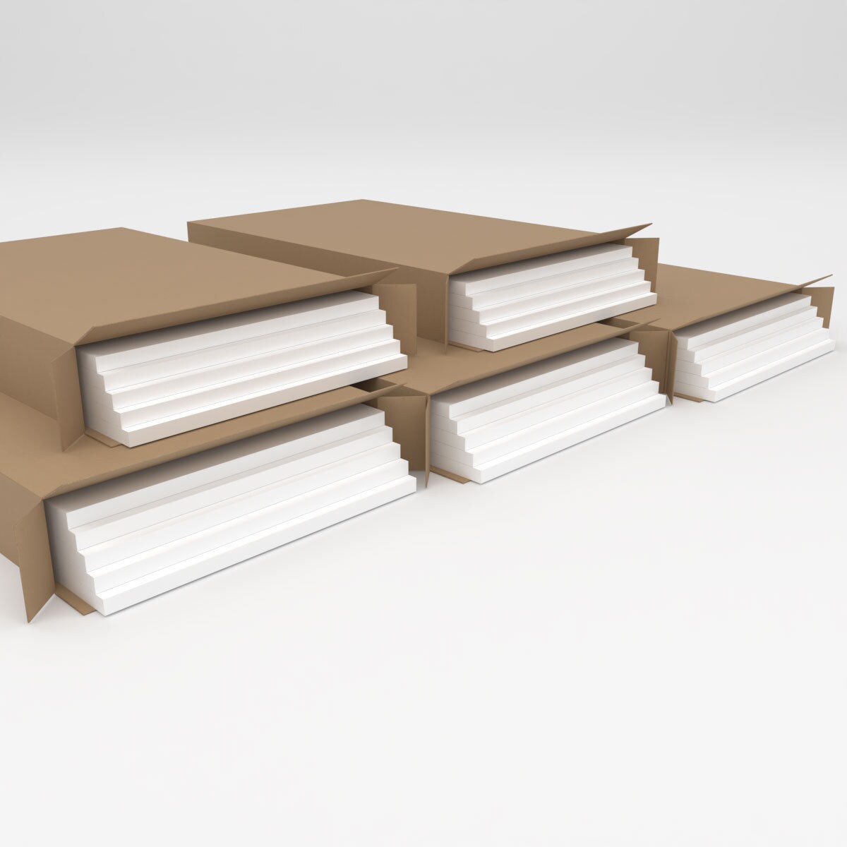 Ekena Millwork HBP24X24X100DUN Wall-Panels - View #5