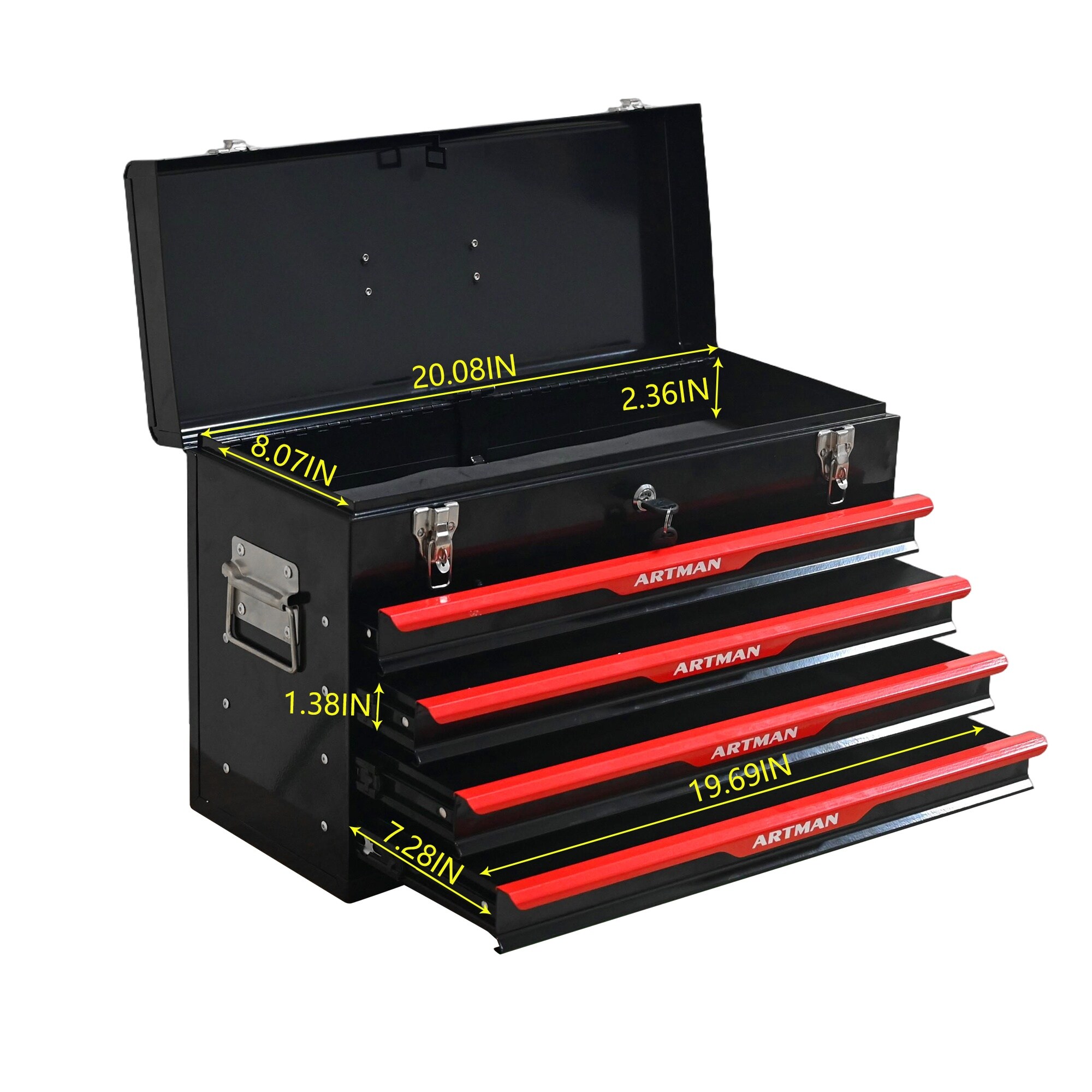 HyperDrop Cart B-1P5Y4U5A4J4F Tool-Boxes - View #4