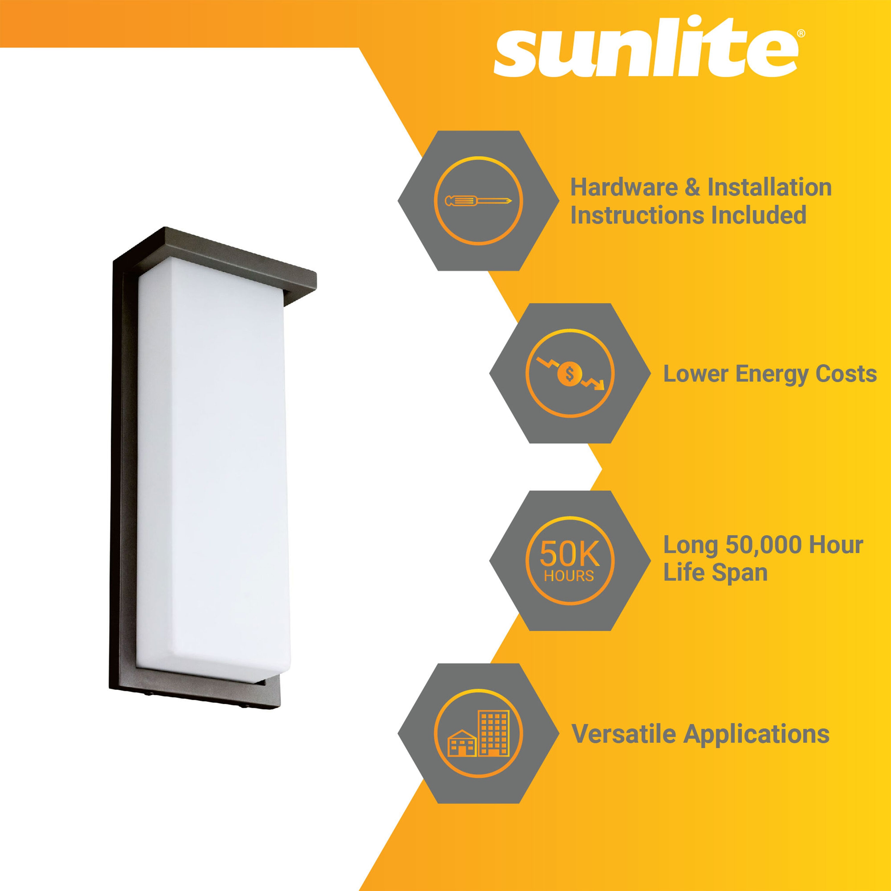 Sunlite LW07113 Outdoor-Wall-Lighting - View #3