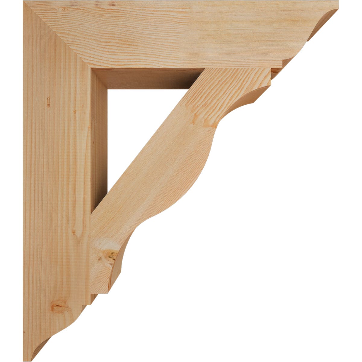 Ekena Millwork BKT06X28X32FST01SDF Exterior-Brackets-Braces - View #3