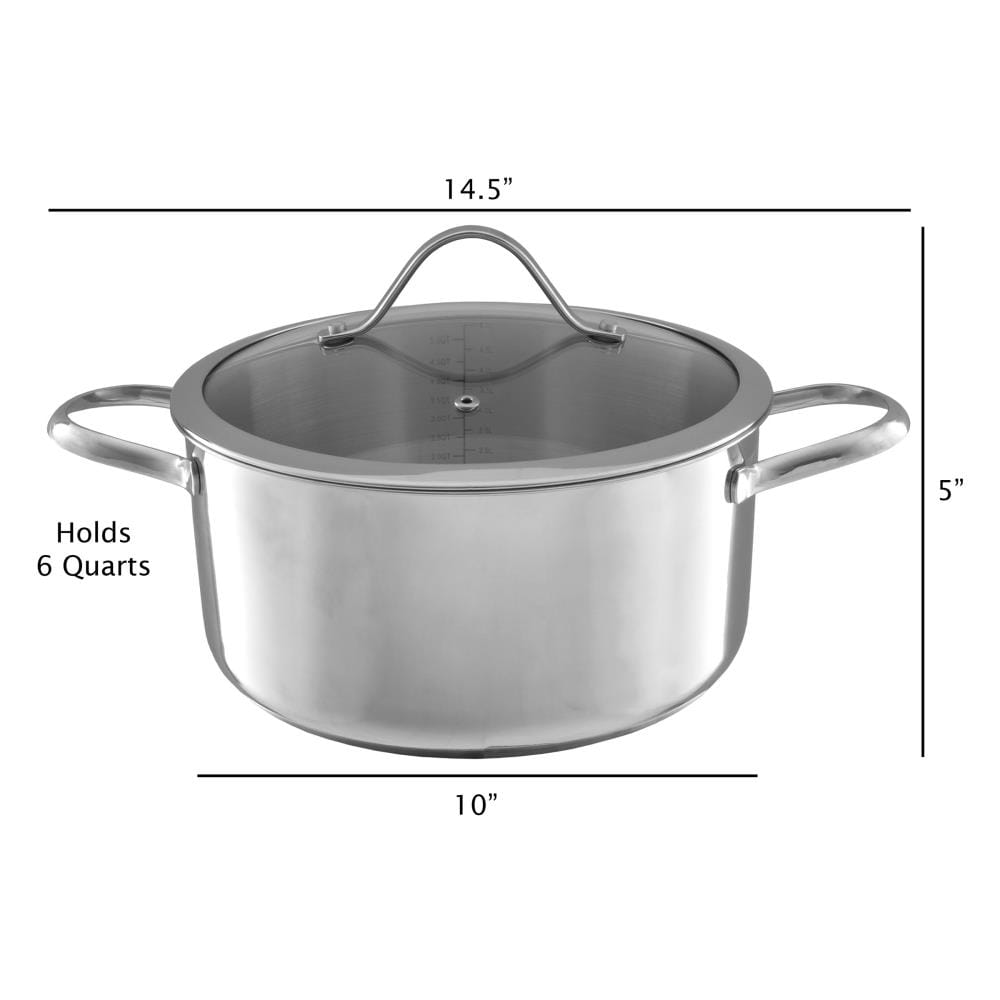 LoCo COOKERS 40-Quart Stainless Steel Stock Pot in the Cooking