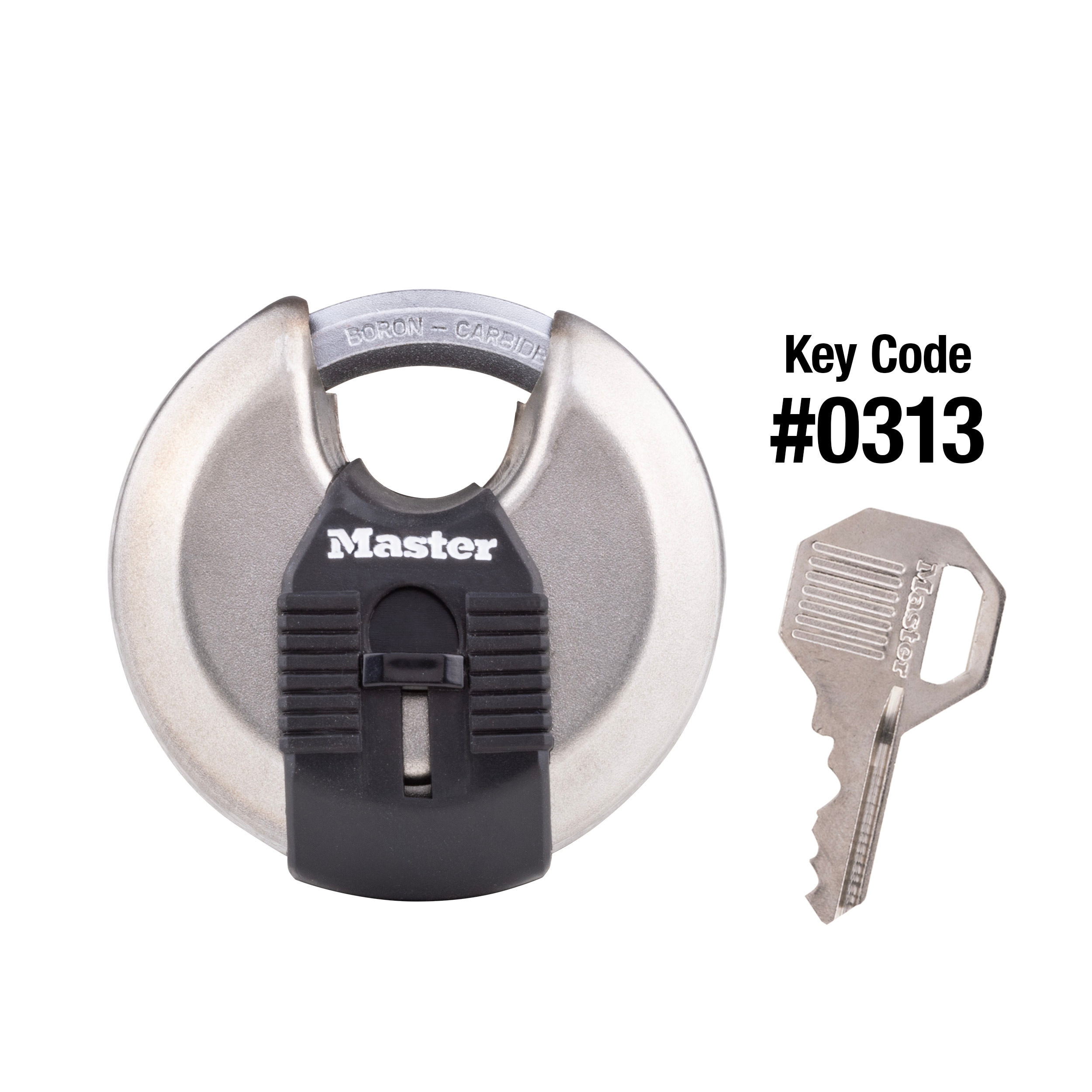 Master Lock Commercial Keyed Padlock 1-in Shackle Keyed Alike to A383 Key  Code in the Padlocks department at