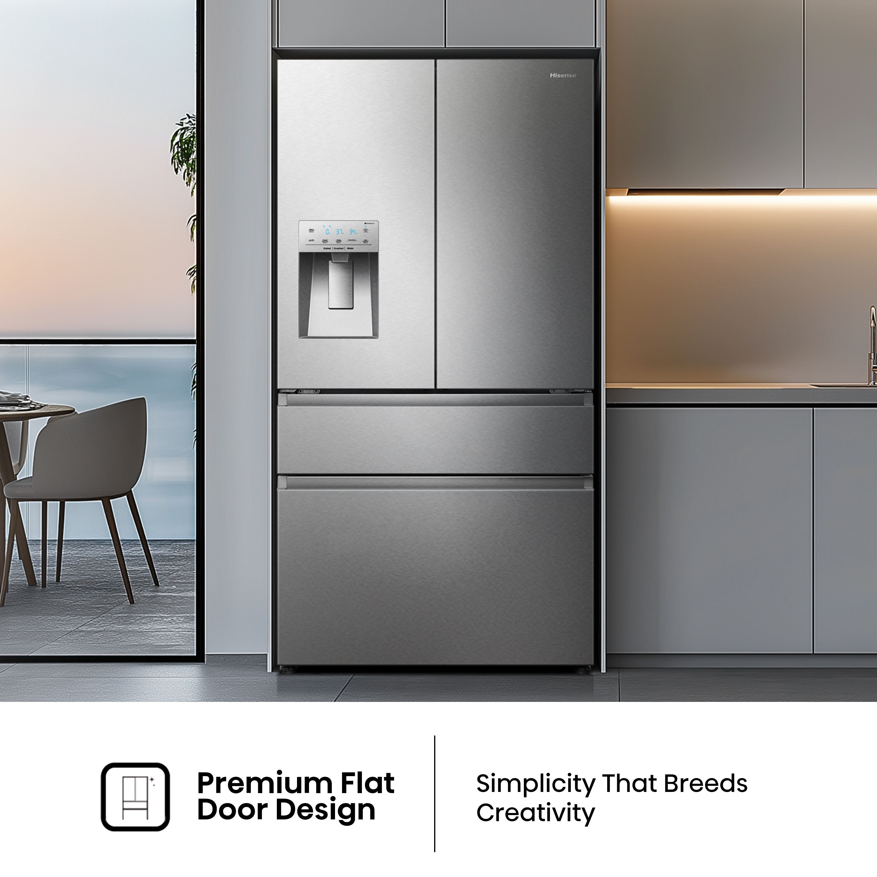Hisense HRM260N6TSE French-Door-Refrigerators - View #20