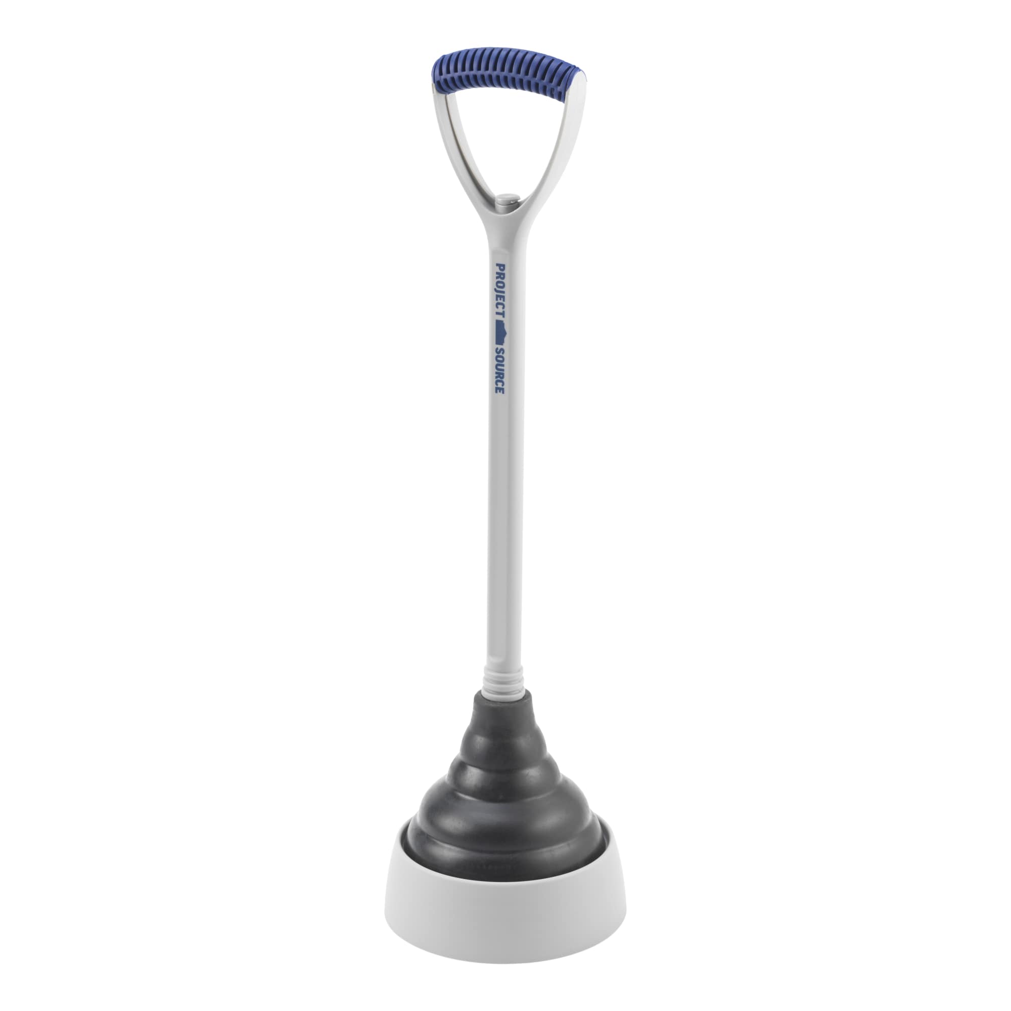 Project Source 4.5-in Gray Rubber Plunger with 3-in Handle | 400856