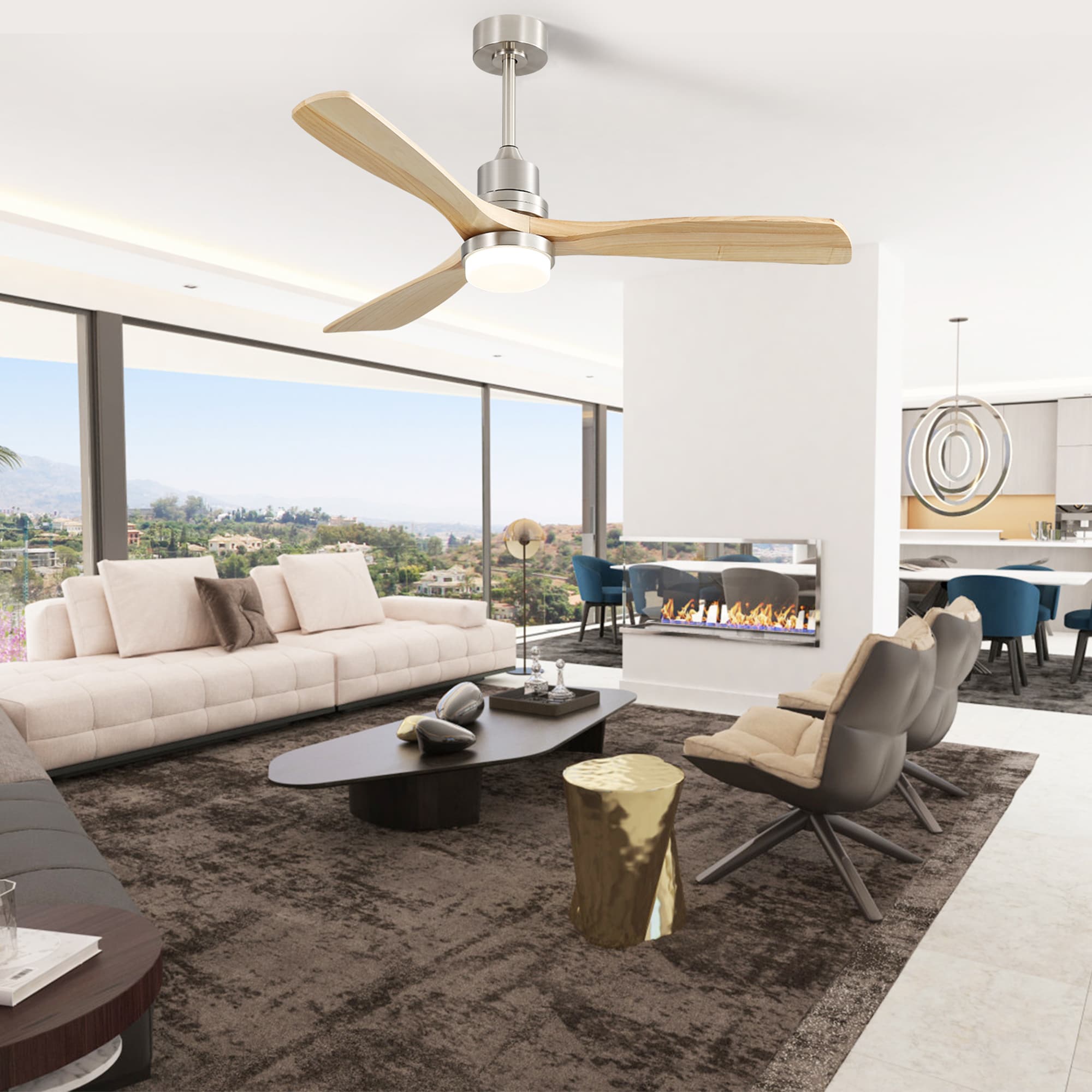 Bybafun YD1300082 Ceiling-Fans - View #4